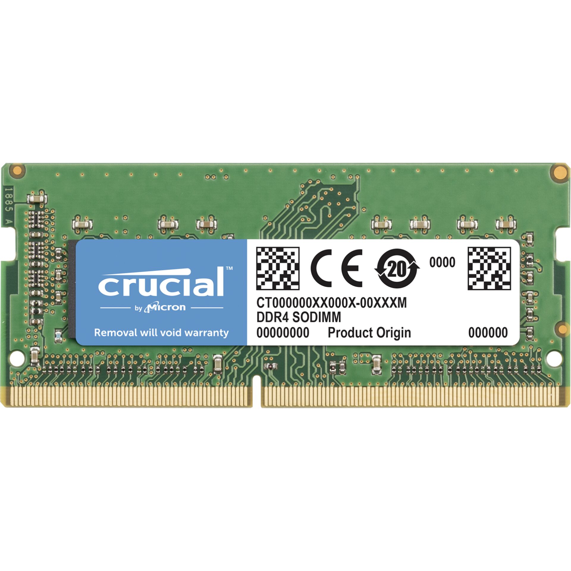 DDR4RAM 16GB DDR4-2400 Crucial Memory for Mac SO-DIMM, CL17 