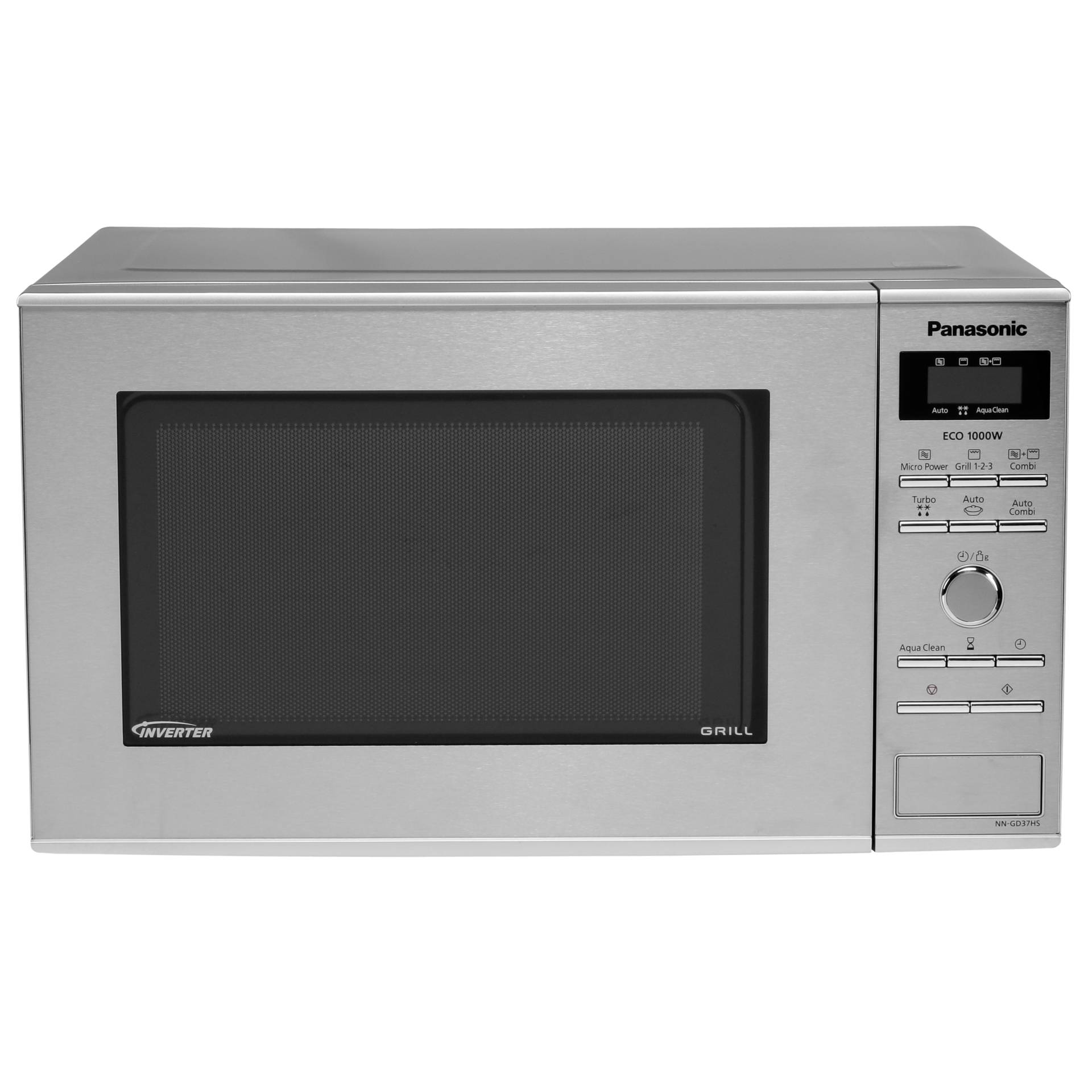 Panasonic NN-GD37 Edelstahl Kombi-Mikrowelle Arbeitsplatte 23 l 1000 W