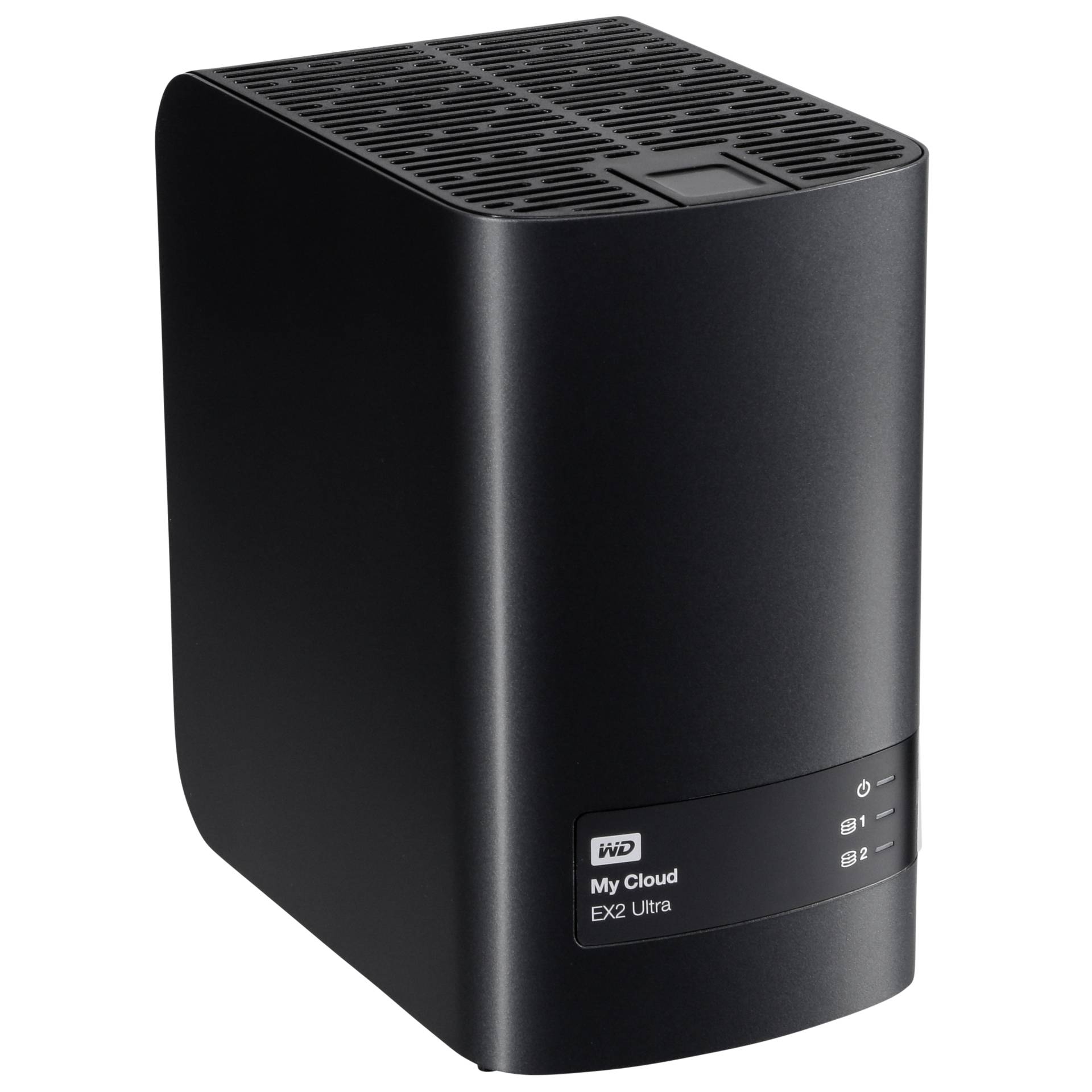 Western Digital My Cloud EX2 Ultra NAS Desktop Marvell Armada 385 1 GB DDR3 8 TB HDD My Cloud OS Schwarz