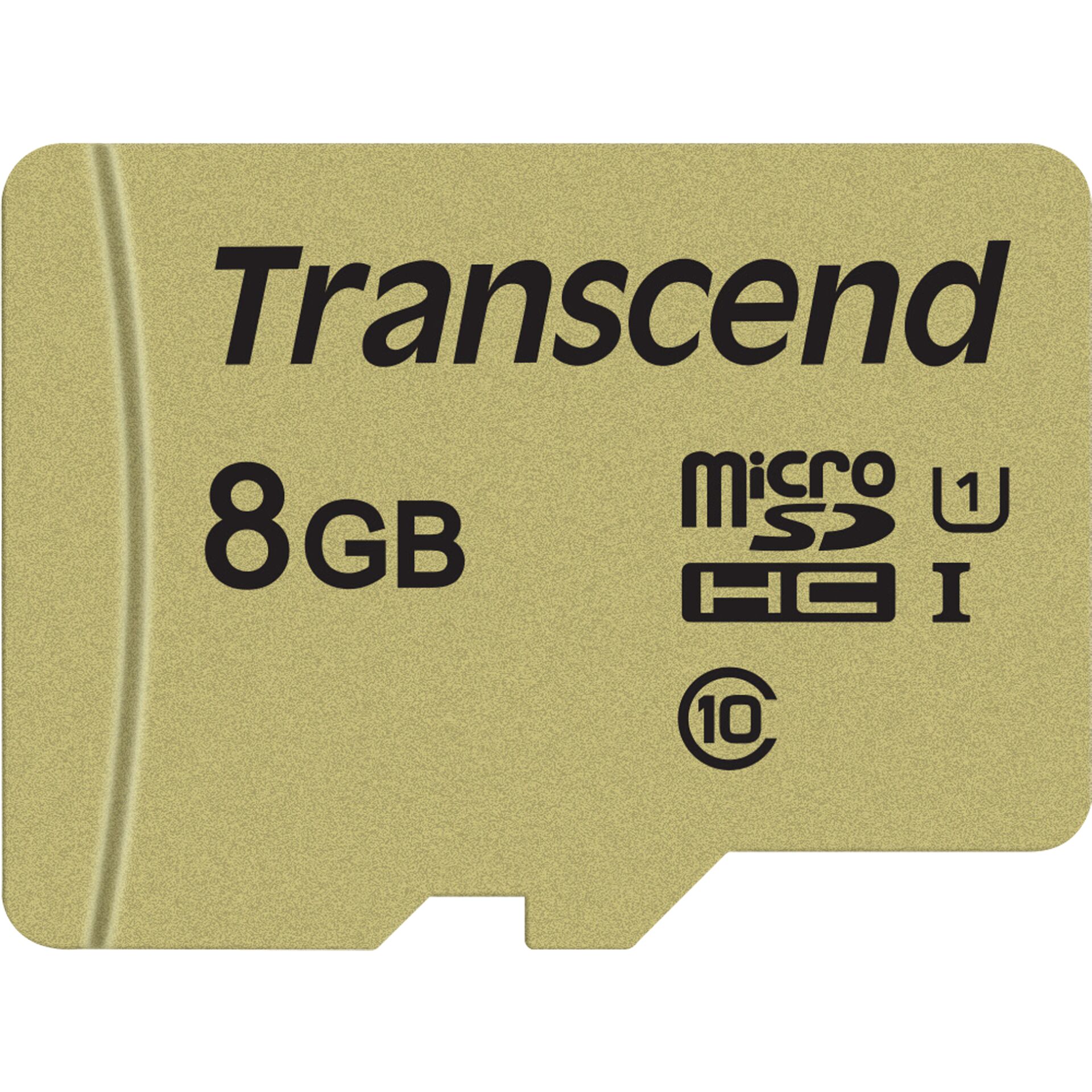 8 GB Transcend 500S microSDHC Kit, UHS-I U1, lesen: 95MB/s, schreiben: 60MB/s, inkl. SD-Adapter