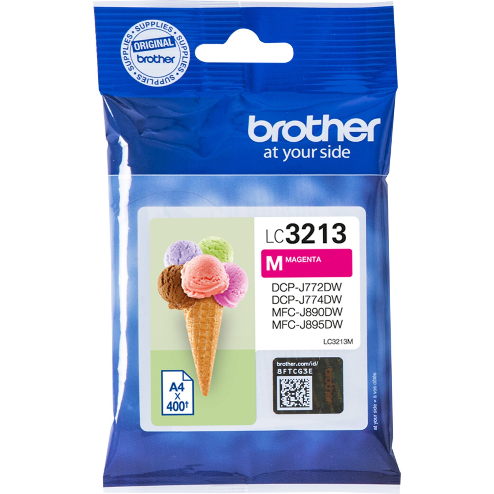 Brother Tinte LC3213M magenta 400 Seiten