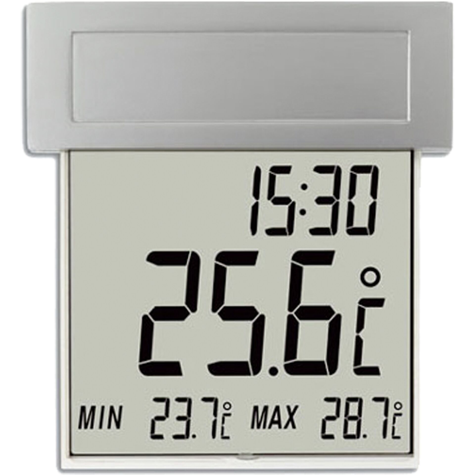 TFA Dostmann Vision Solar Temperaturstation Digital Indoor