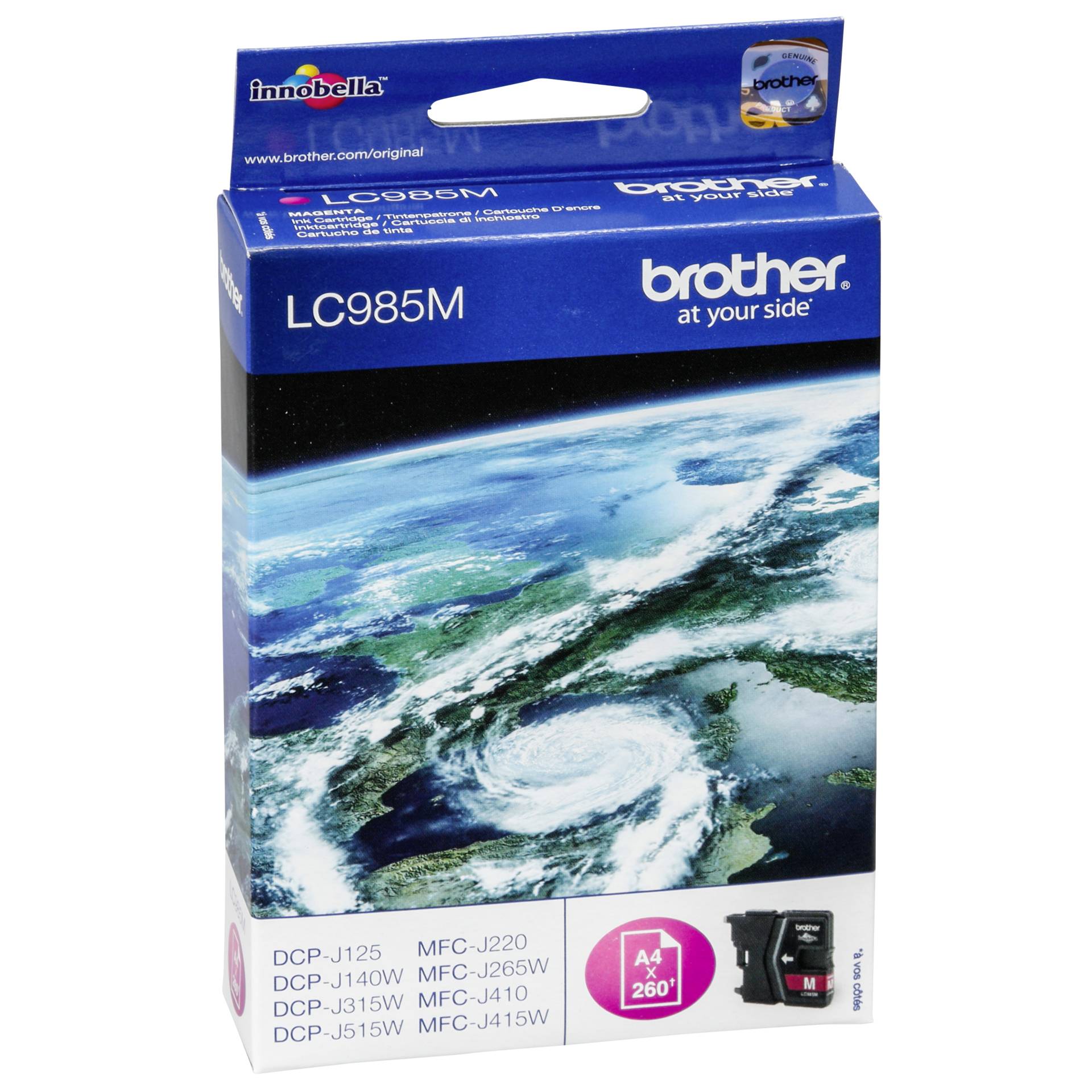 Brother LC985M Tinte magenta Original 260 Seiten