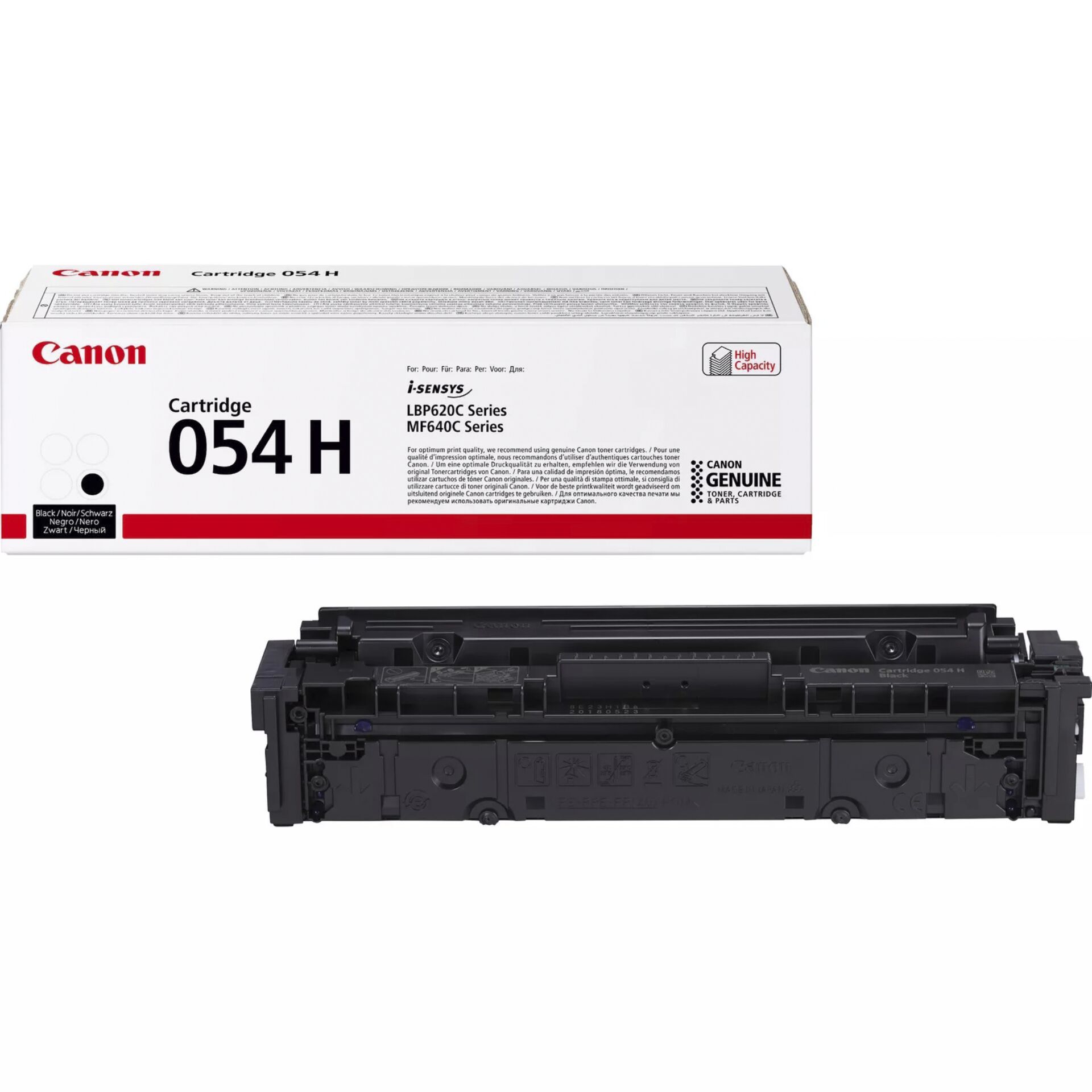 Canon Toner 054H schwarz Original 3100 Seiten