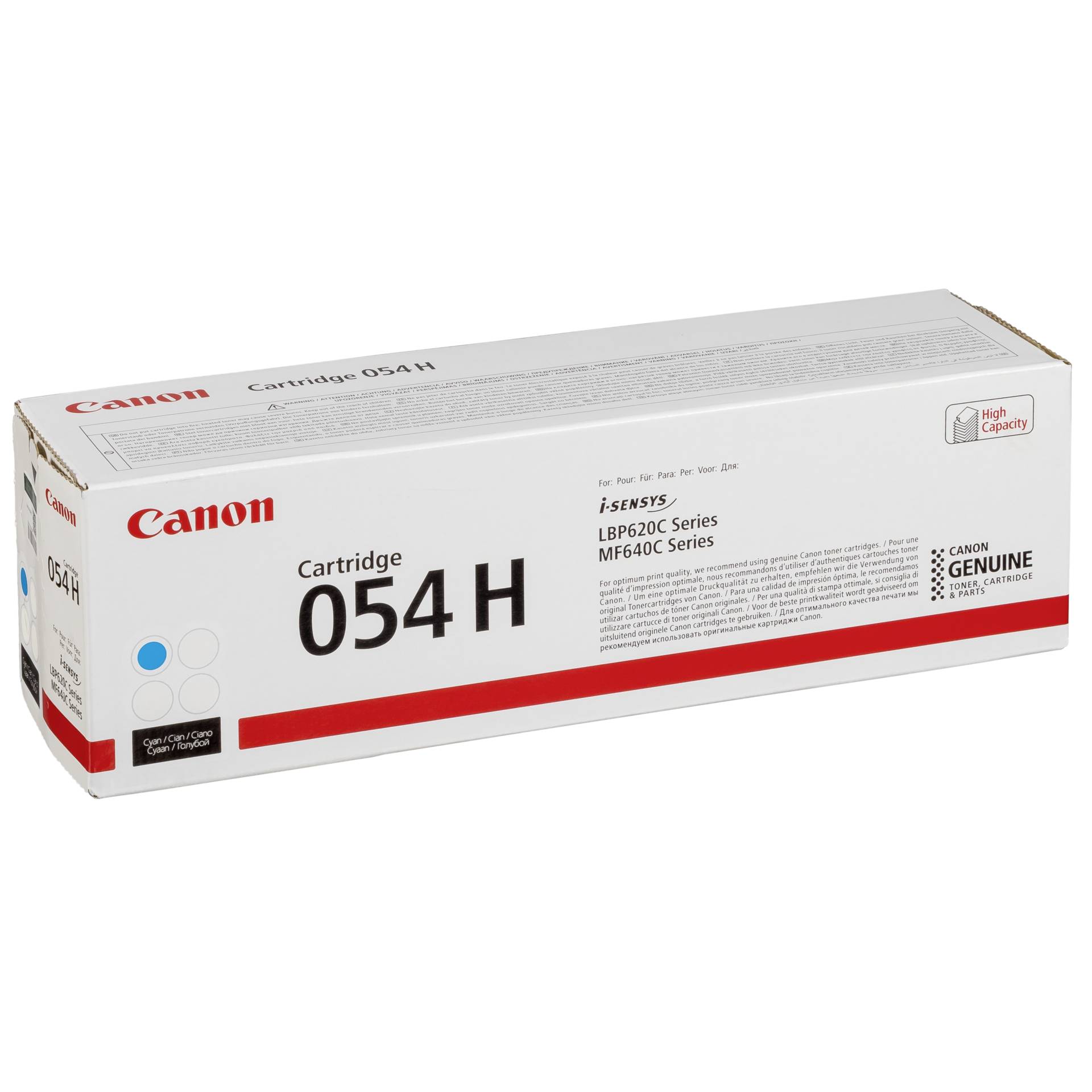 Canon Toner 054H cyan Original 2300 Seiten