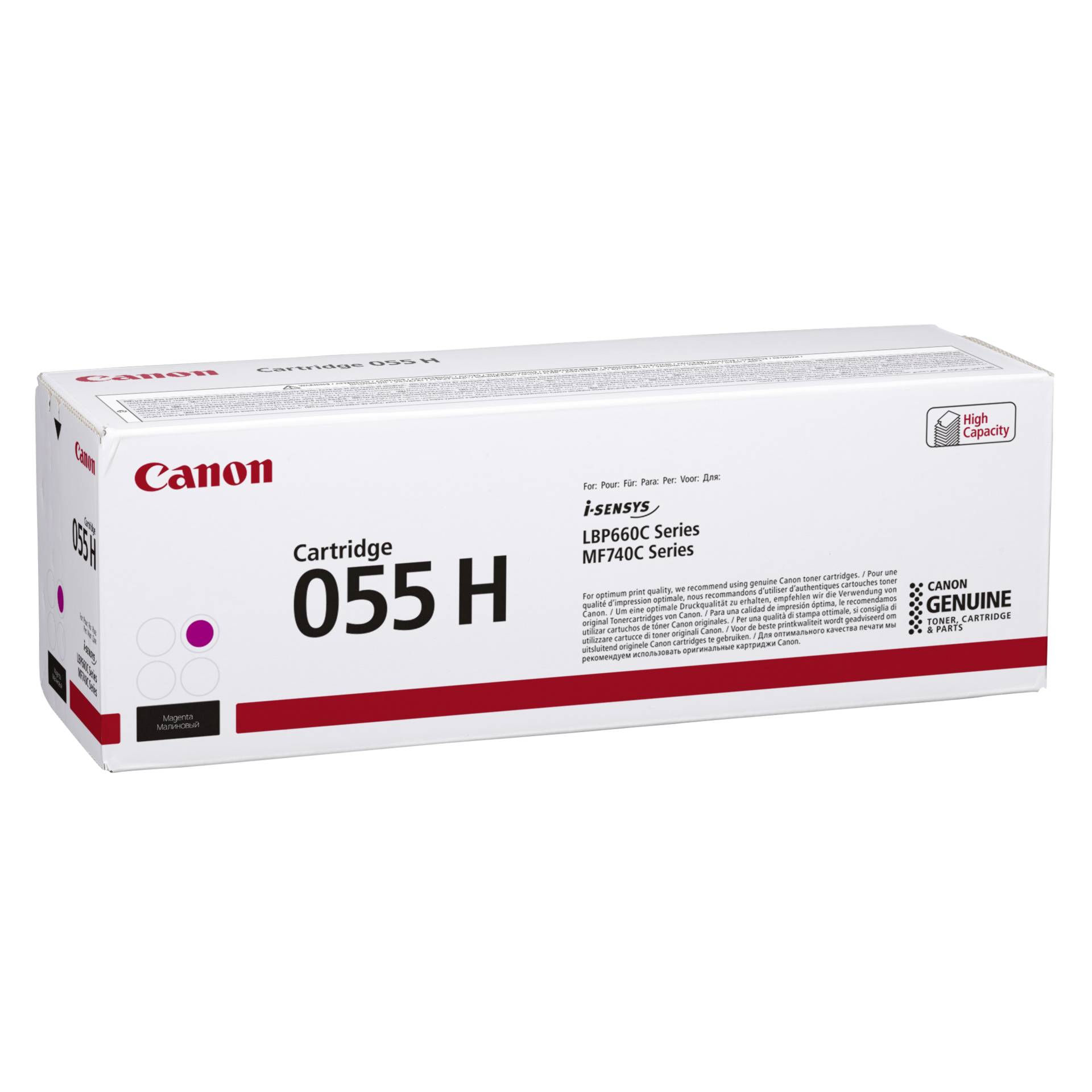 Canon Toner 055H magenta, ca. 5900 Seiten 