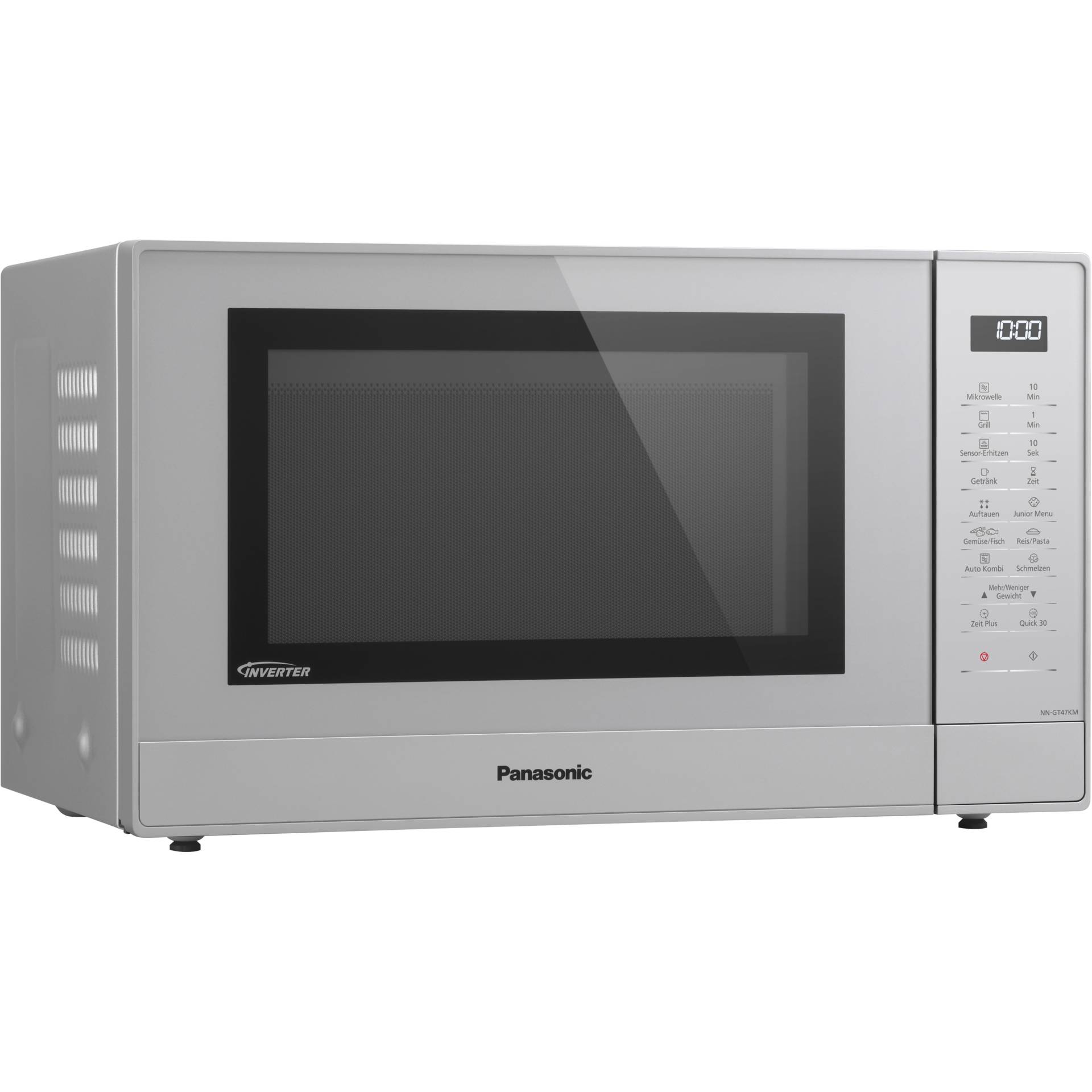 Panasonic Mikrowelle NN-GT47KMGPG mit Grill Touch-Bedienung