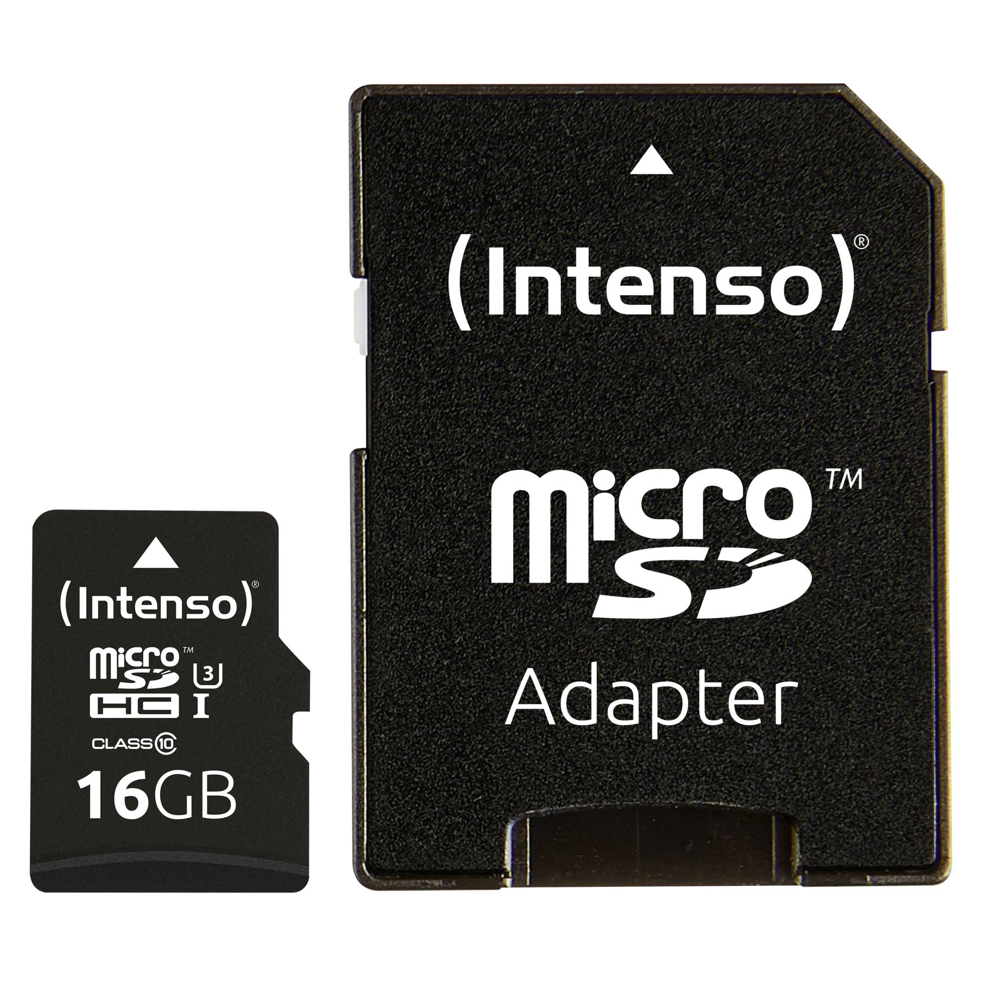 16GB Intenso microSDHC Professional Class10 microSDHC Speicherkarte