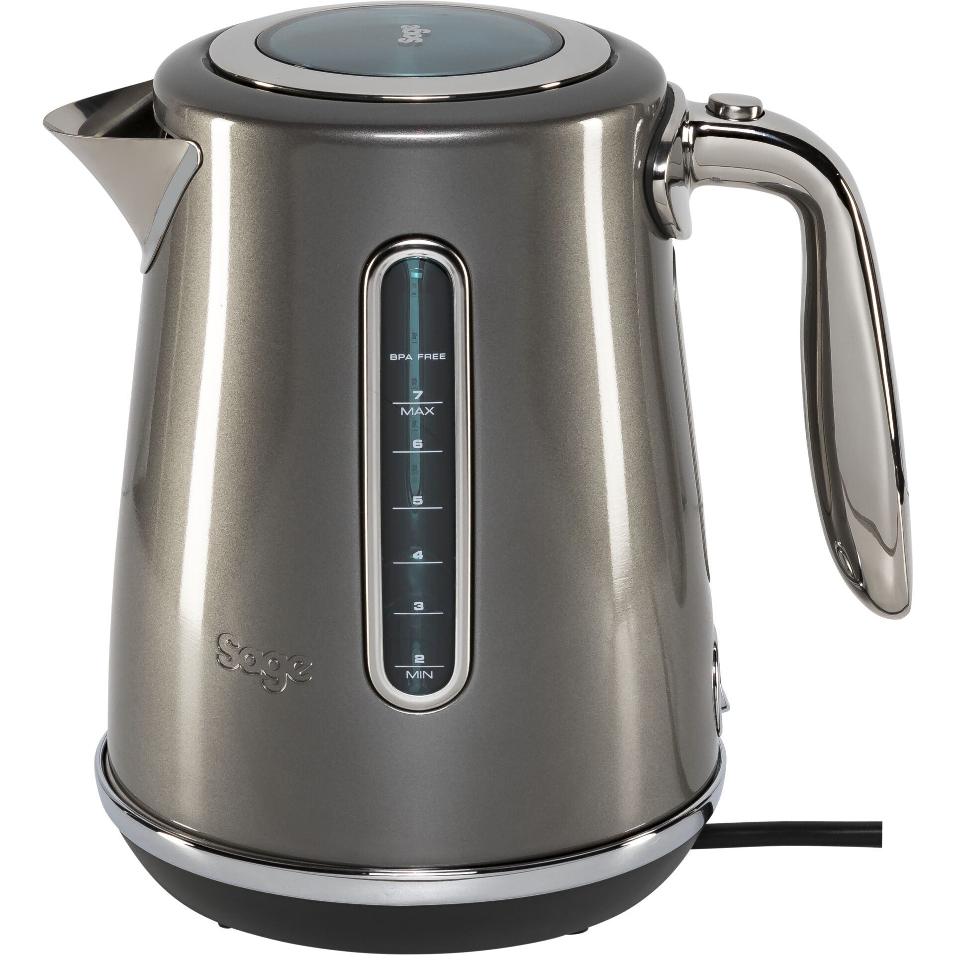 Sage the Soft Top Luxe Wasserkocher 1,7 l 2400 W Grau