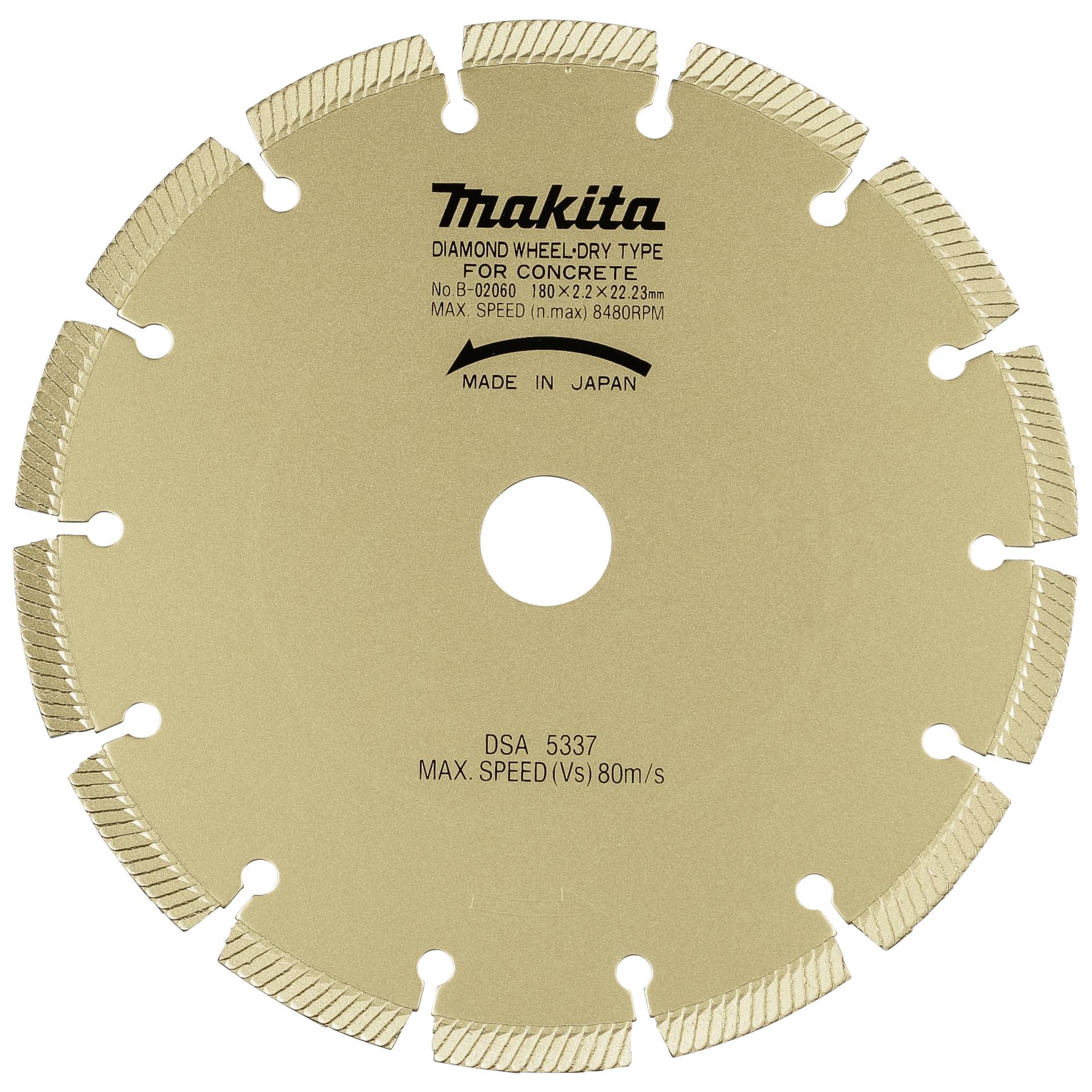 Makita B-02060 180 mm Diamant-Trennscheibe