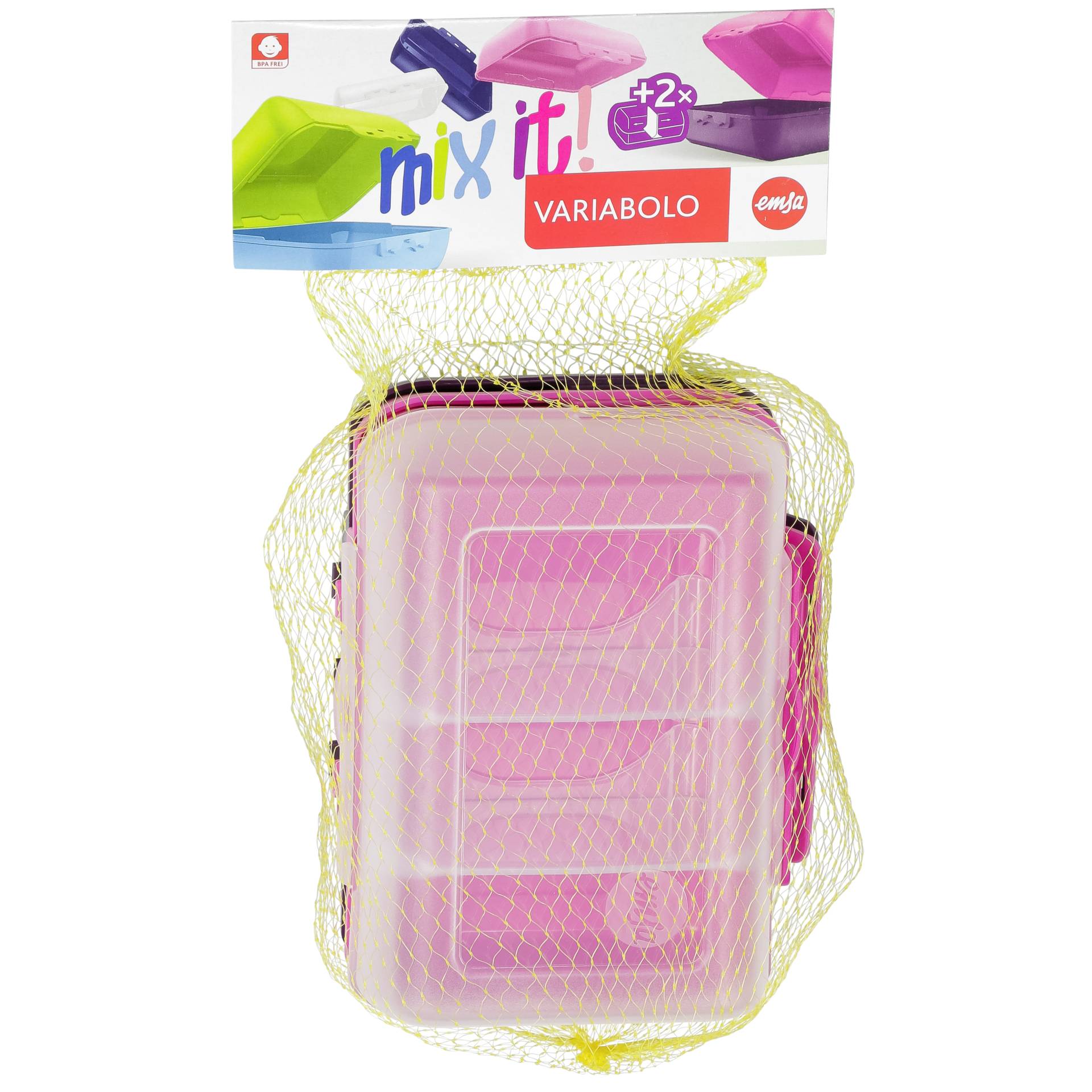 Emsa Variabolo 4-teiliges Girls-Set rosa 517052