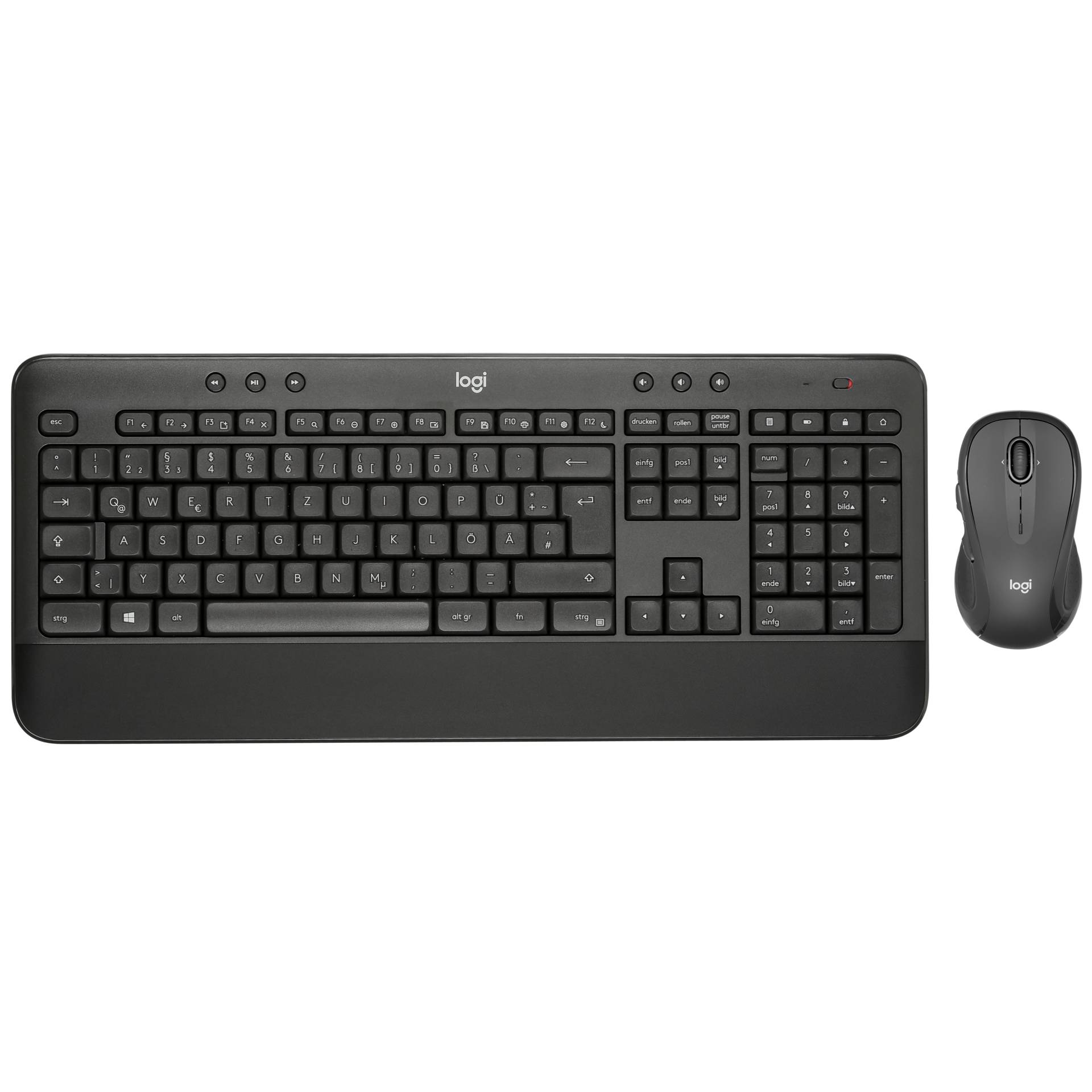 Logitech MK545 Advanced, Layout: DE, Tastatur 