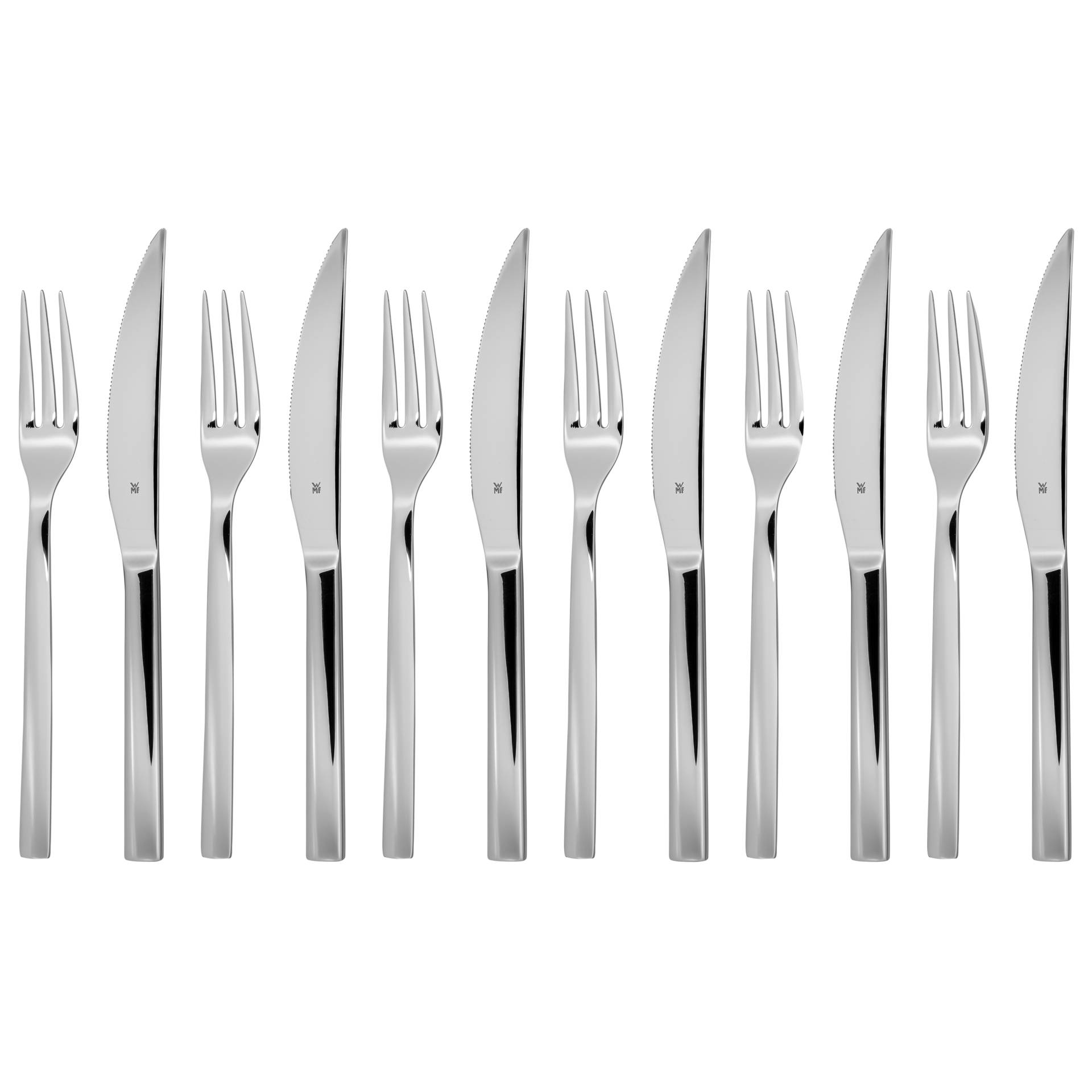 WMF Nuova Steakbesteck-Set, 12-tlg. 