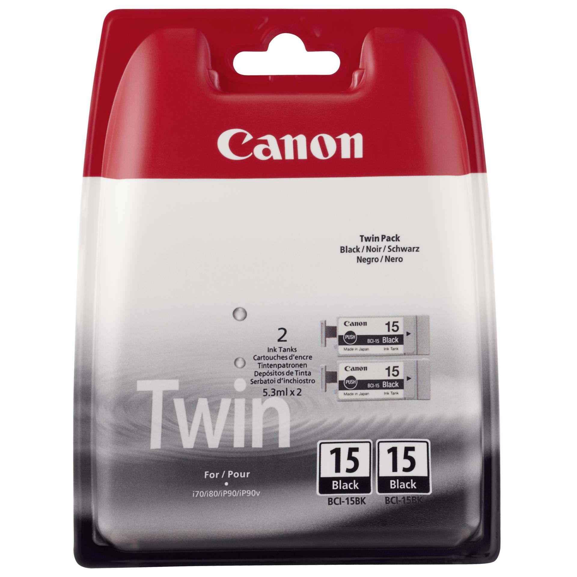 Canon Tinte BCI-15, black 