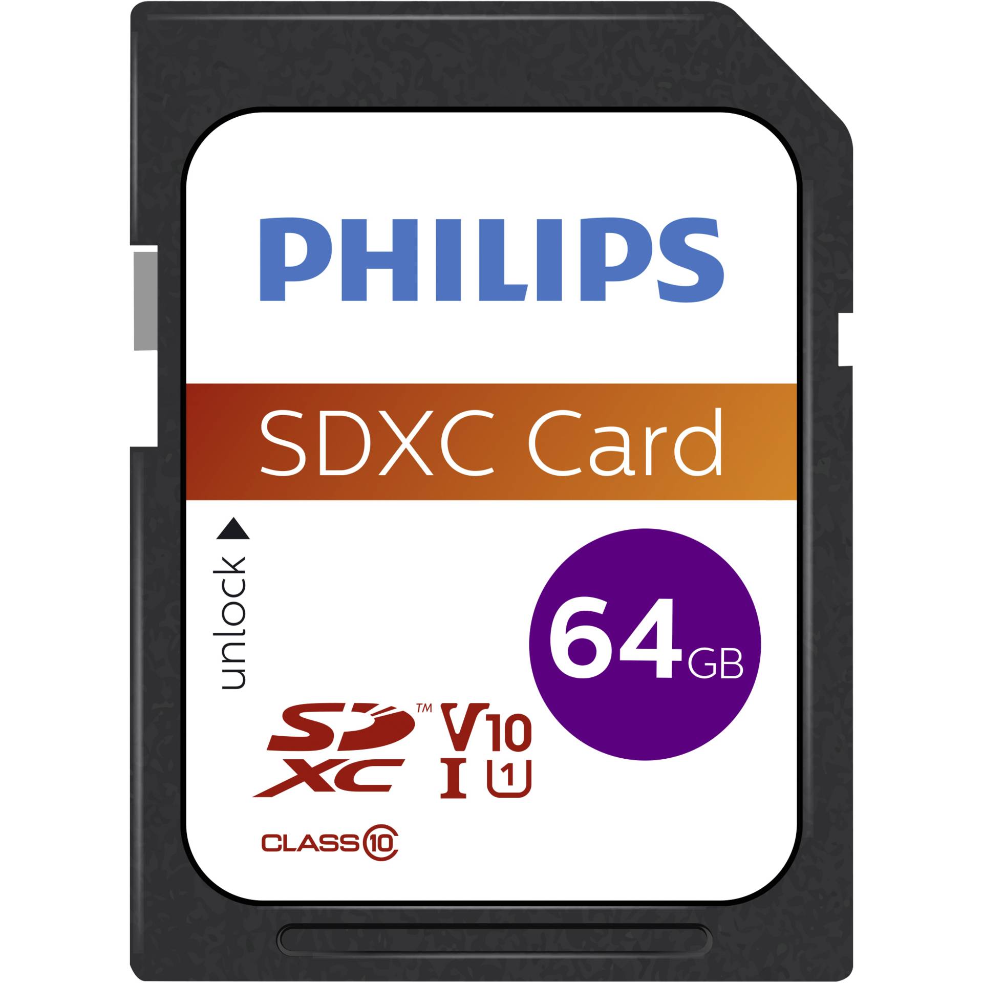 Philips FM64SD55B 64 GB SDXC UHS-I Klasse 10