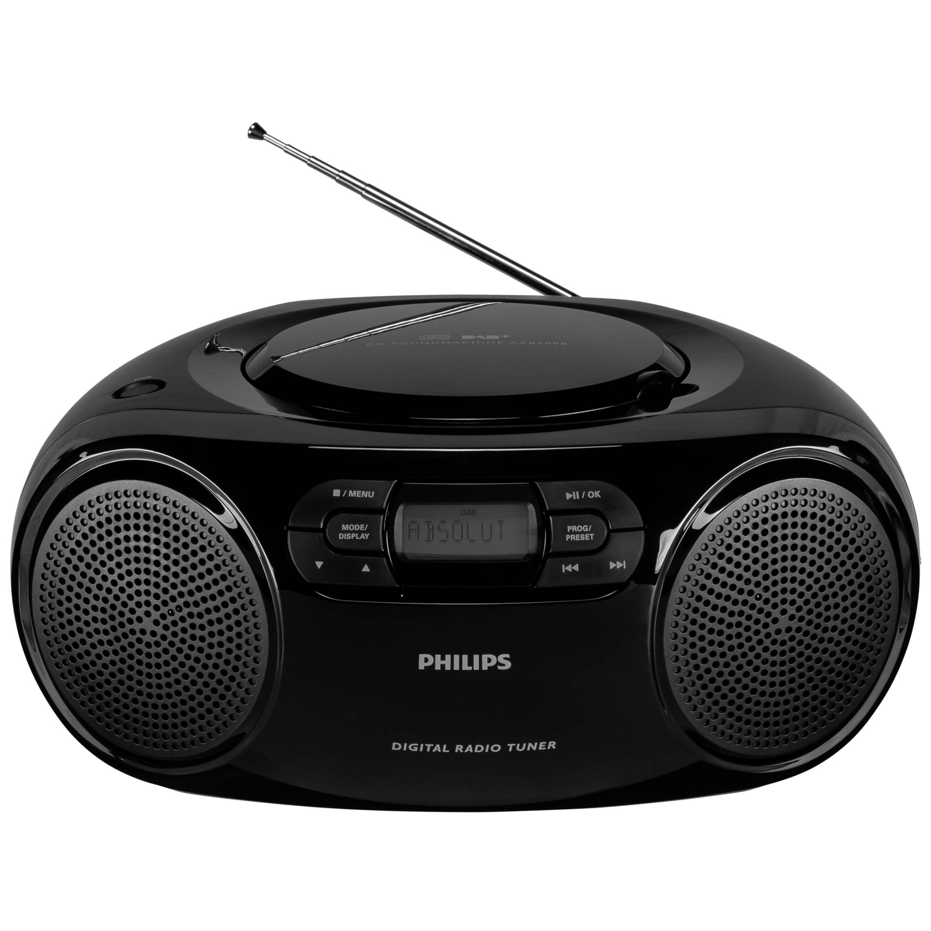 Philips AZB500 Tragbarer CD-Player Schwarz