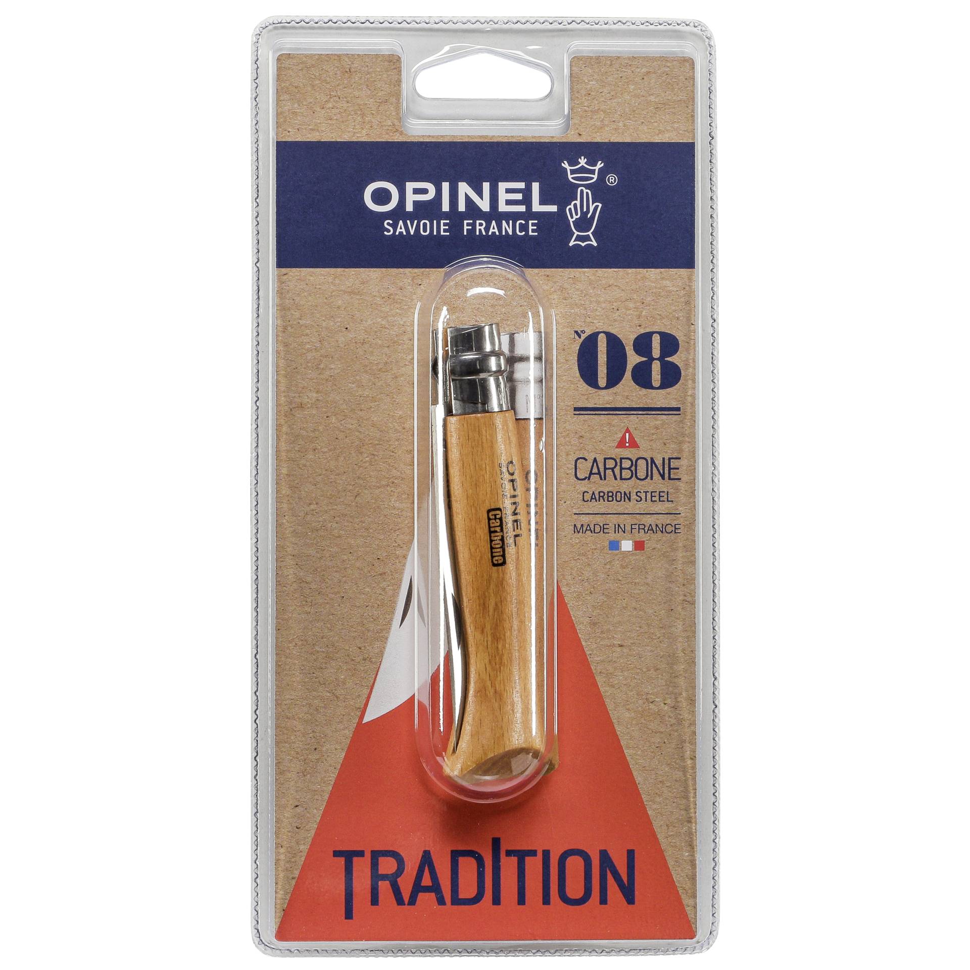 Opinel 000402 Taschenmesser Camper/scout Edelstahl