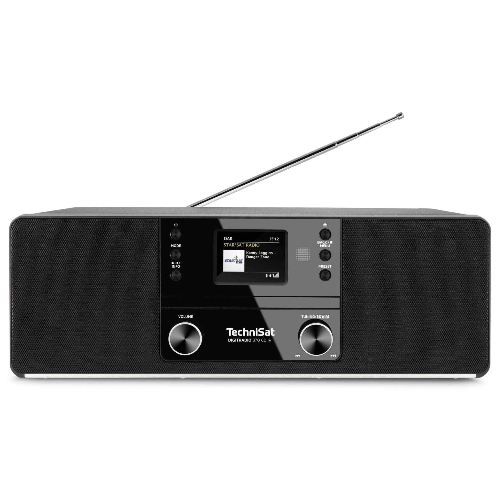 TechniSat DIGITRADIO 370 CD IR Home-Audio-Minisystem 10 W Schwarz