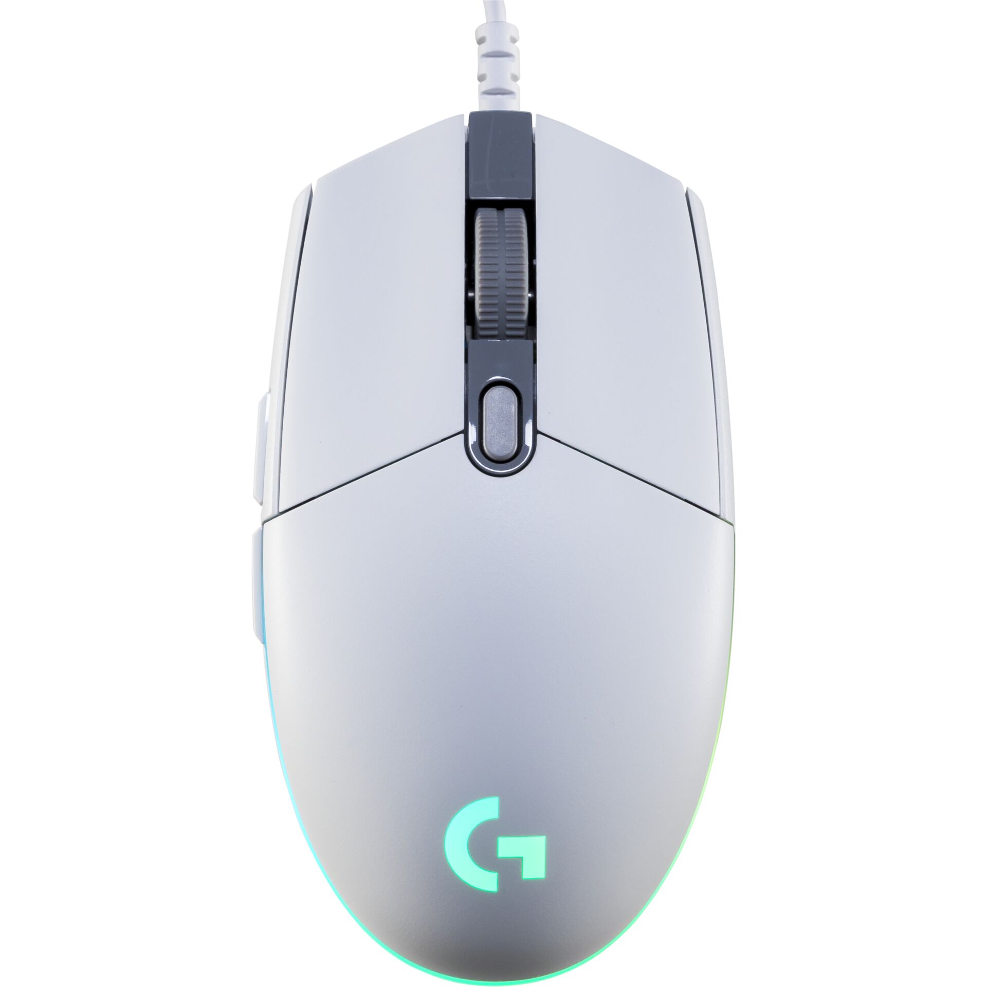 Logitech G203 Lightsync weiß, USB, Gaming-Maus 