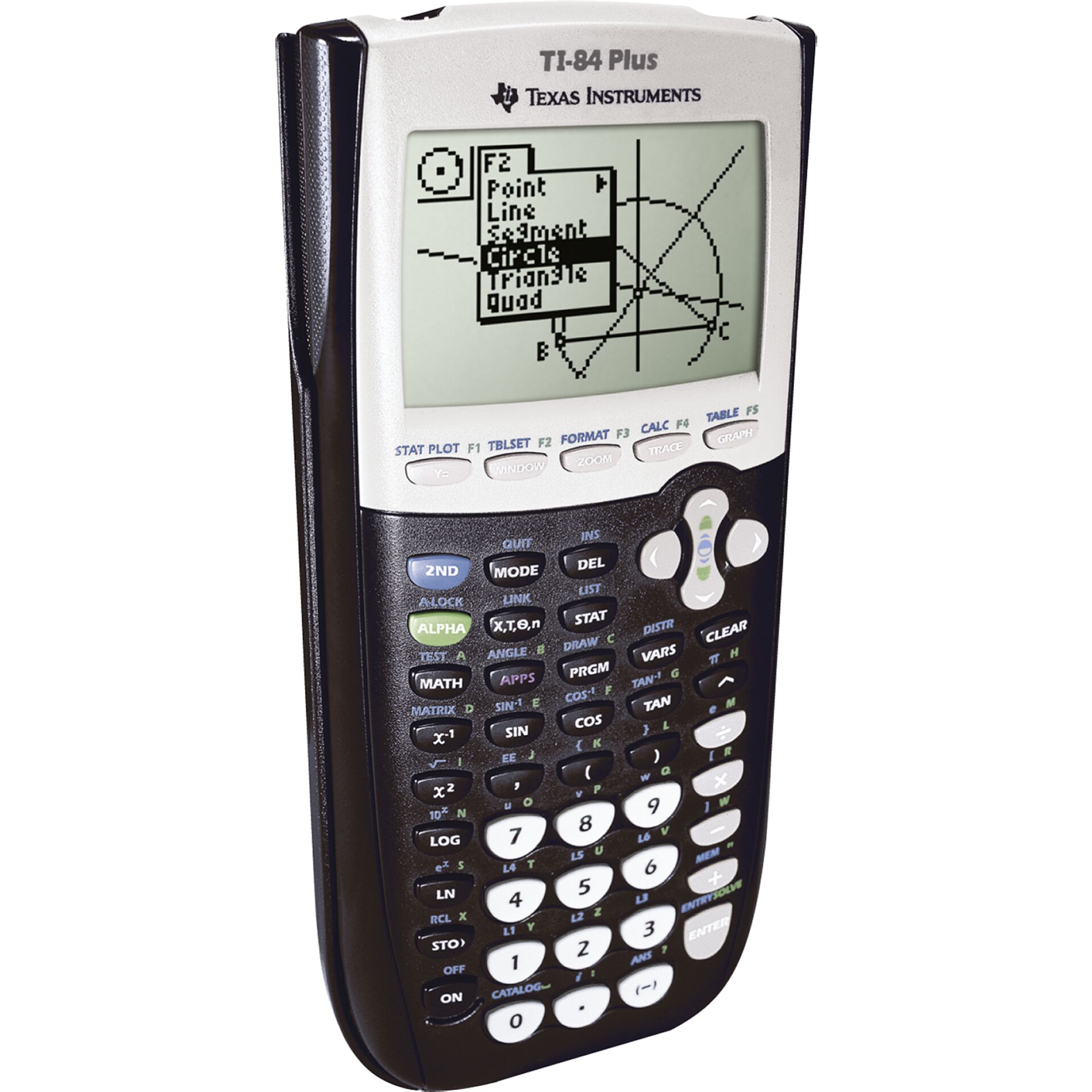 Texas Instruments TI-84 Plus Taschenrechner Tasche Grafikrechner Blau, Silber