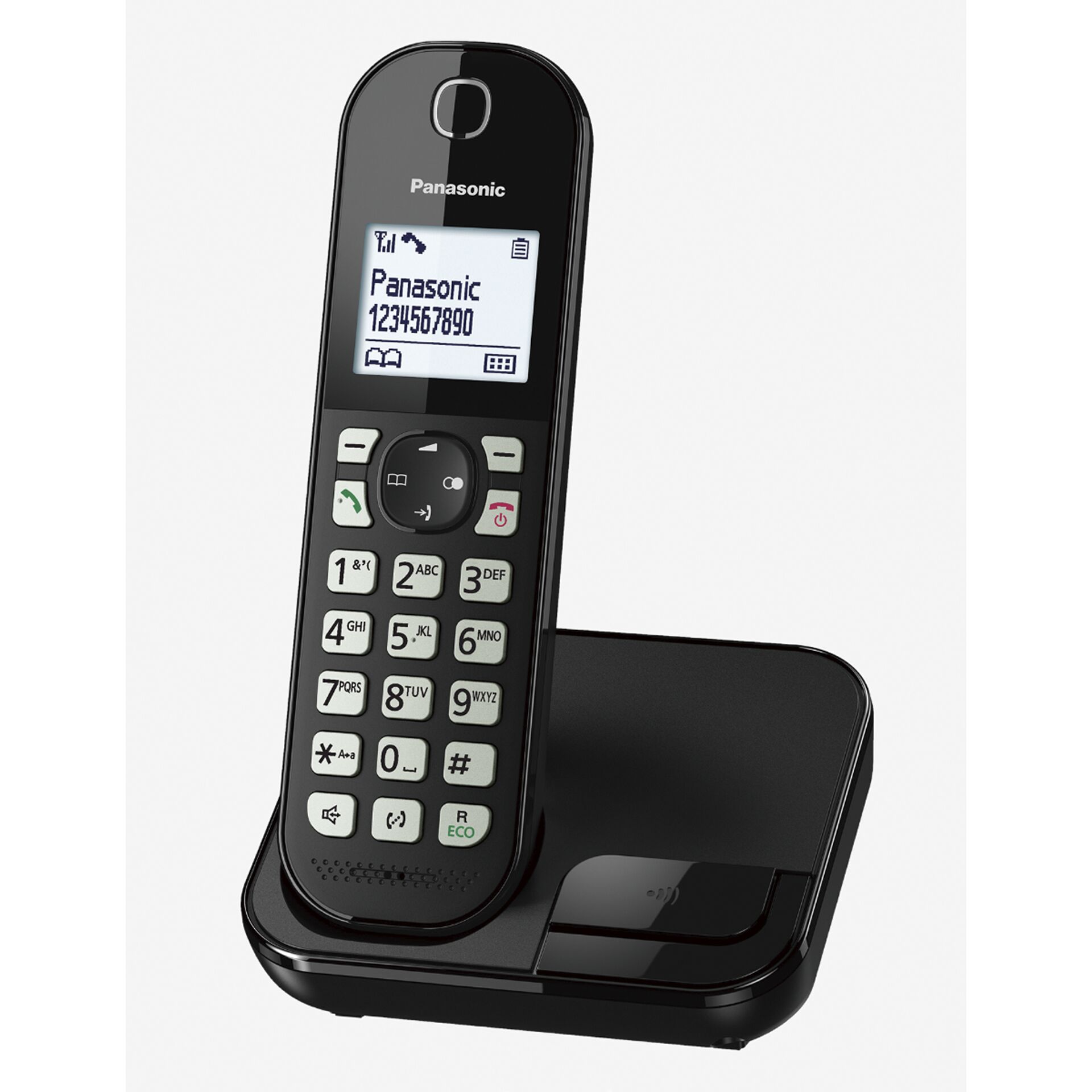 Panasonic KX-TGC450GB Telefon DECT-Telefon Anrufer-Identifikation Schwarz