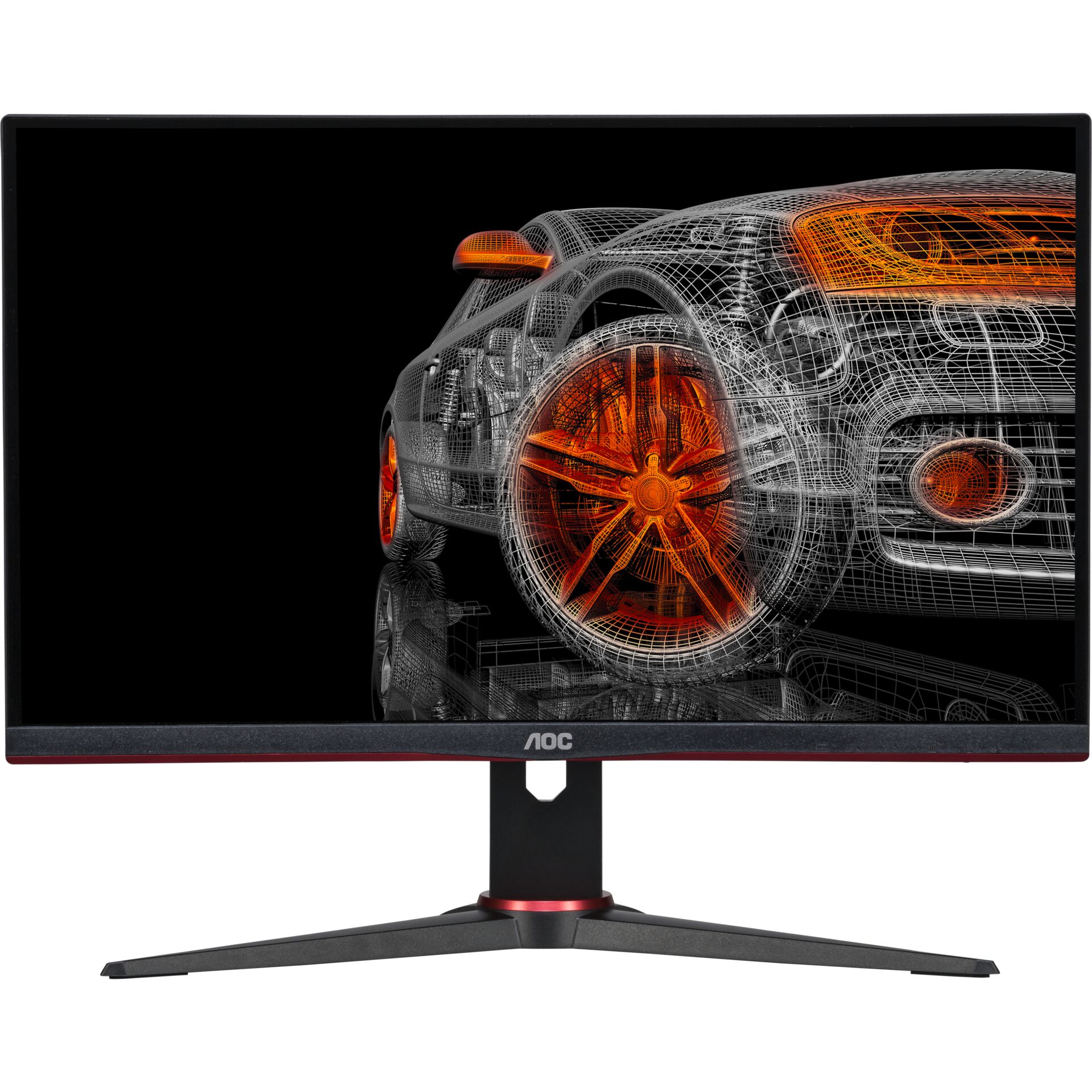 23.6 Zoll AOC C24G2AE/BK, 59.9cm TFT, 165Hz, FreeSync, 1ms (MPRT), 1x VGA, 2x HDMI 1.4, 2x DisplayPort 1.2