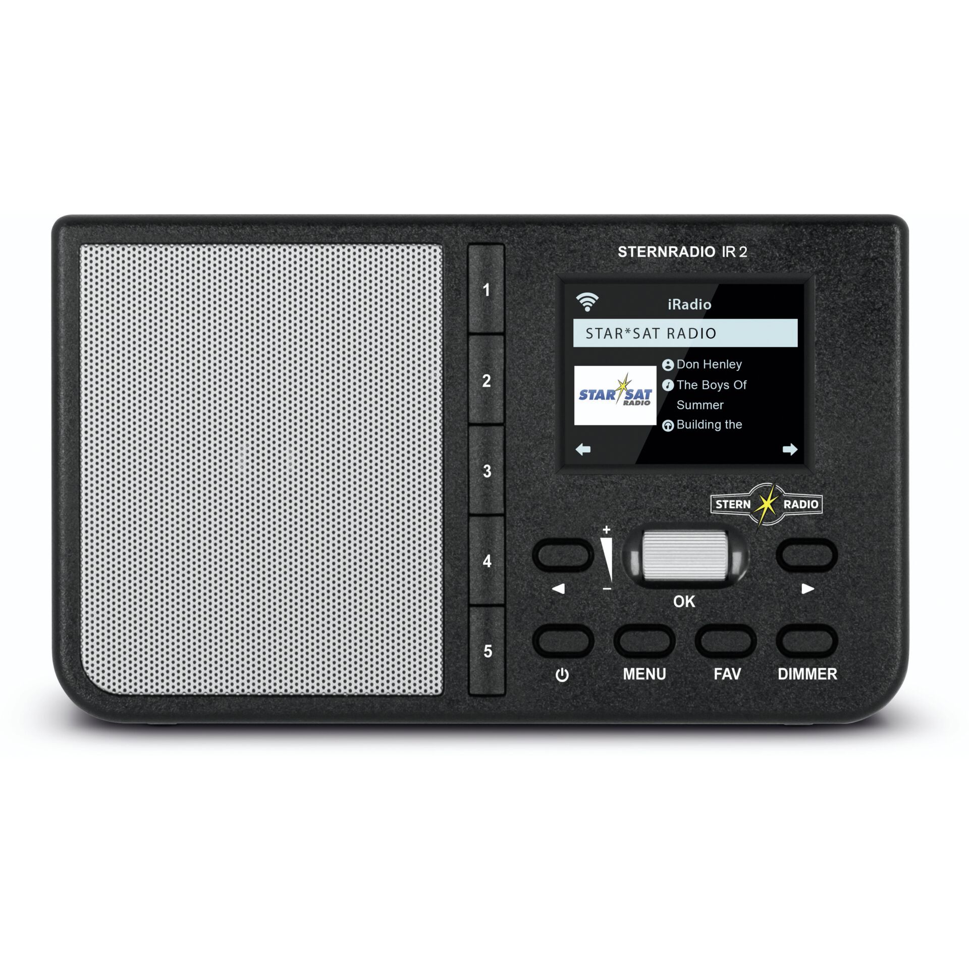 TechniSat Sternradio IR2 schwarz 