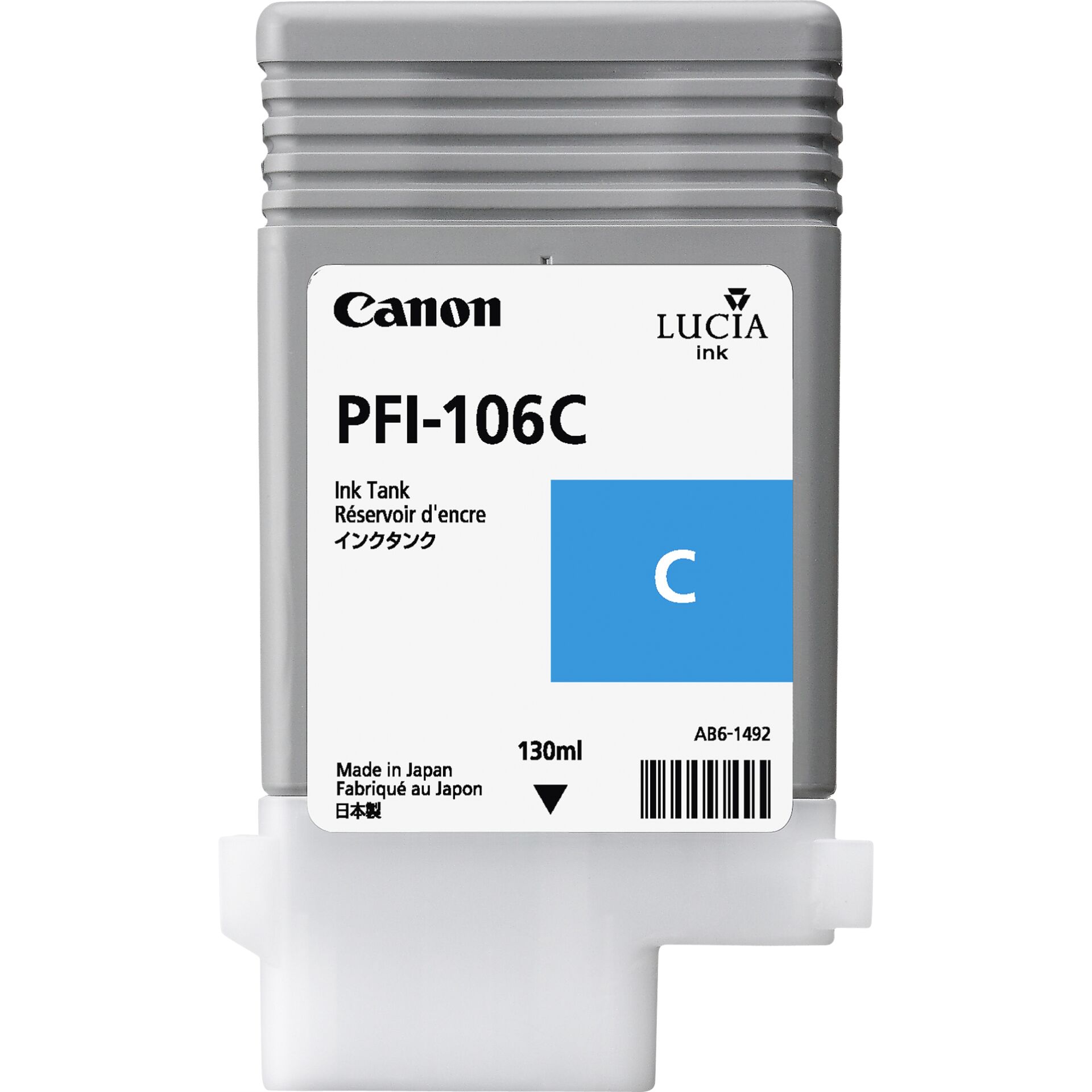 Canon Tinte PFI-106C, cyan 130ml 