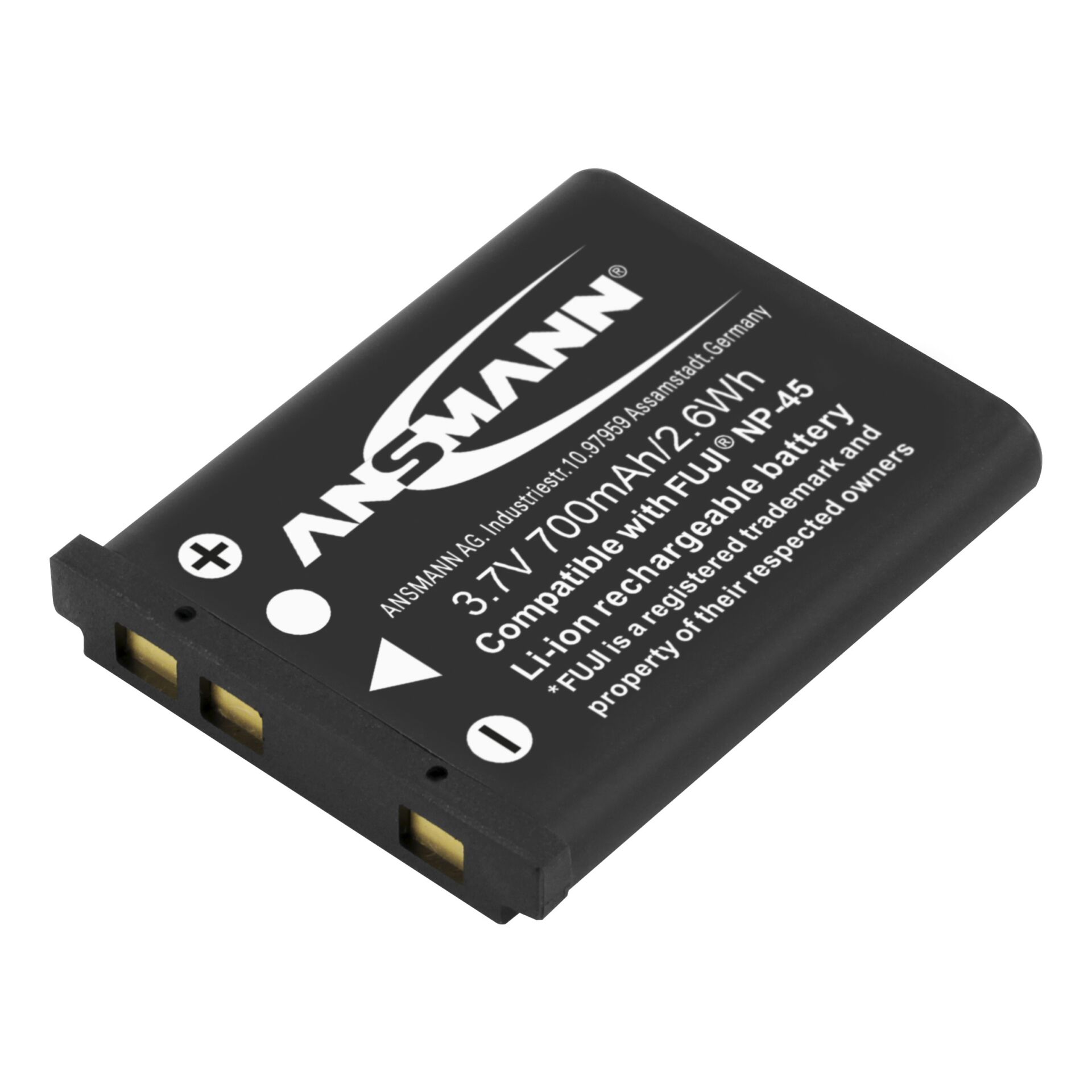 Ansmann 1400-0036 Kamera-/Camcorder-Akku Lithium-Ion (Li-Ion) 650 mAh