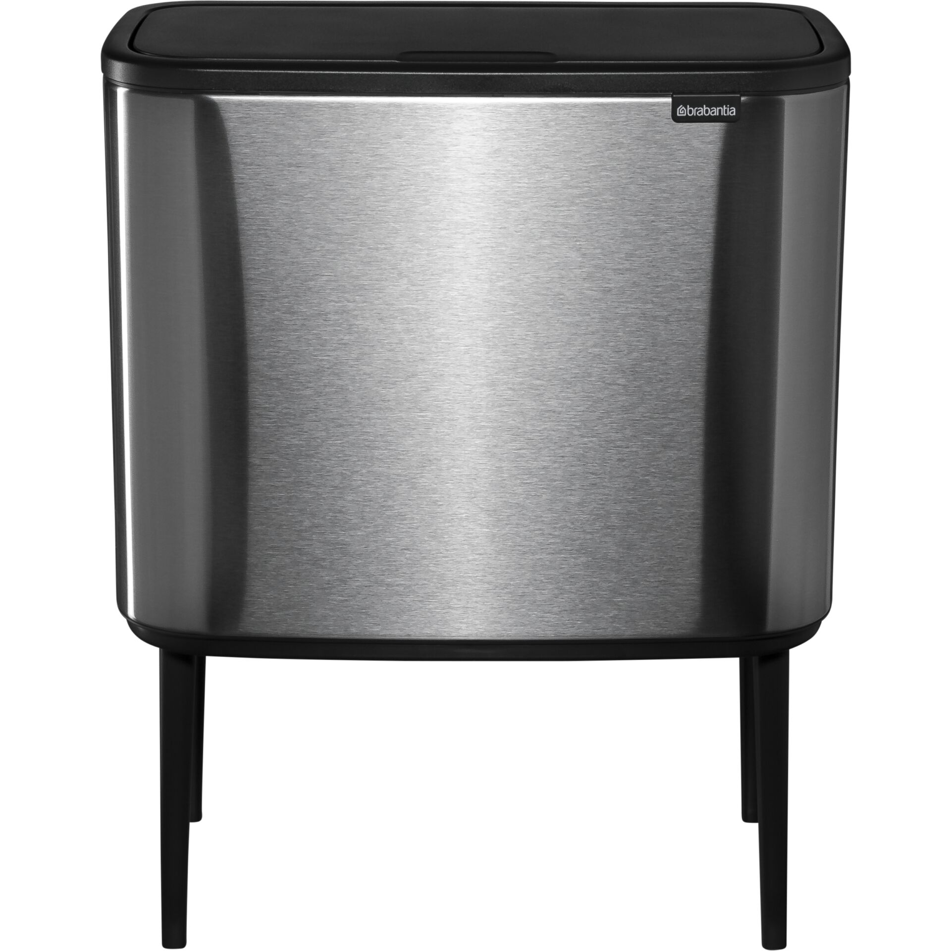 Brabantia Mülleimer Bo Touch Bin Stahl matt, 3 x 11 L FPP