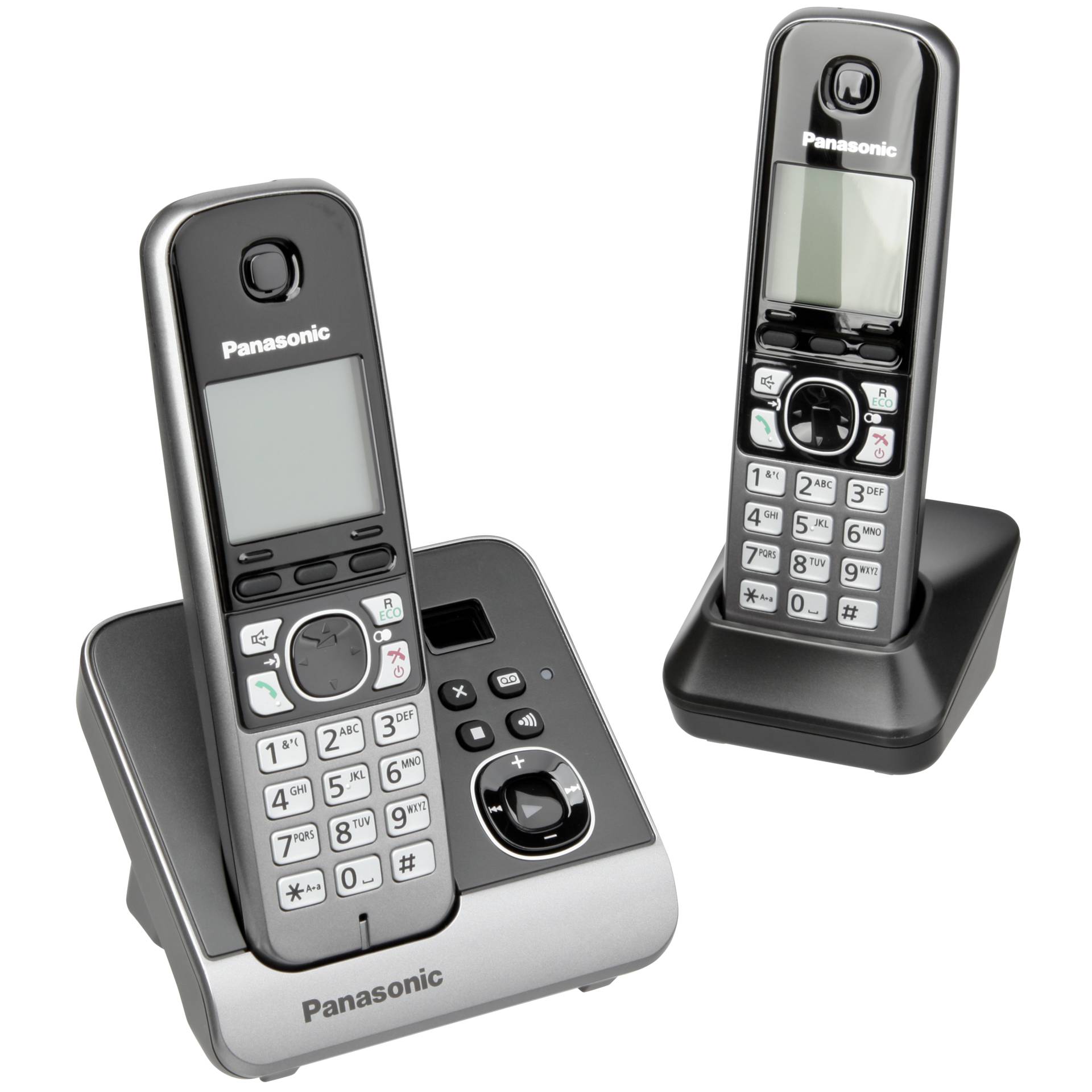 Panasonic Schwarz TG6722 günstig bei KX Telefon DECT
