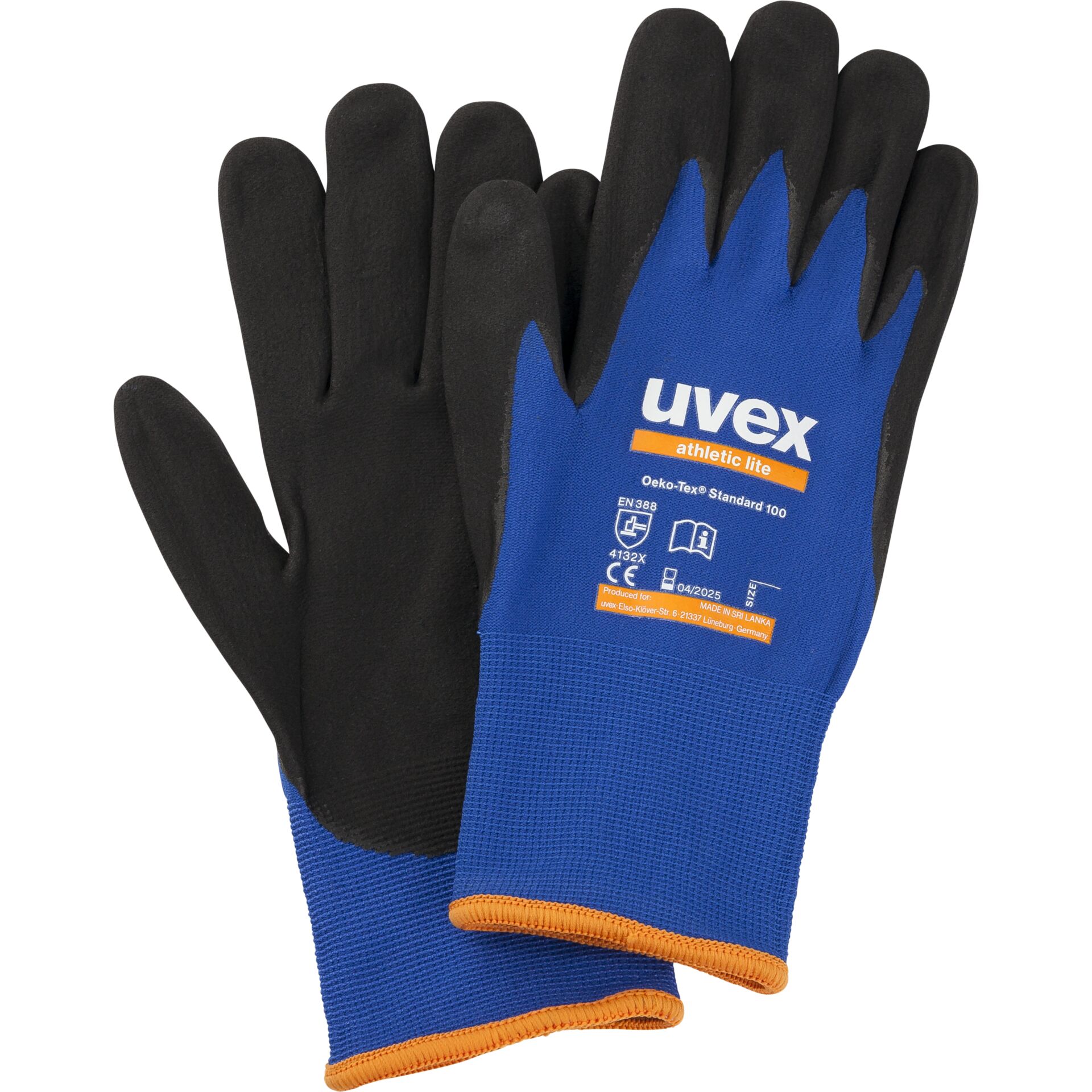 uvex Montagehandschuh athletic lite, Gr. 10