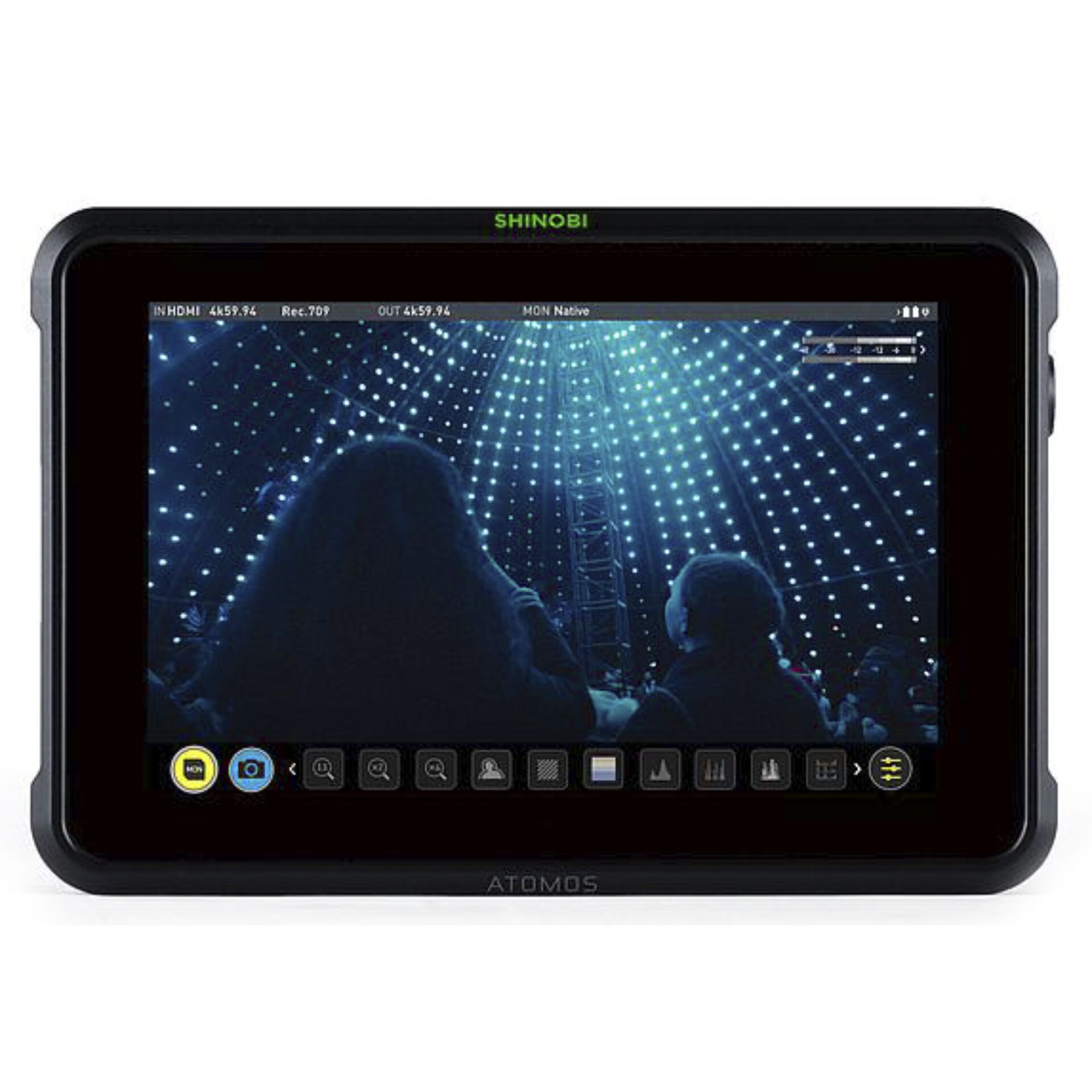 Atomos Shinobi 7 17,8 cm (7) Schwarz 1920 x 1080 Pixel