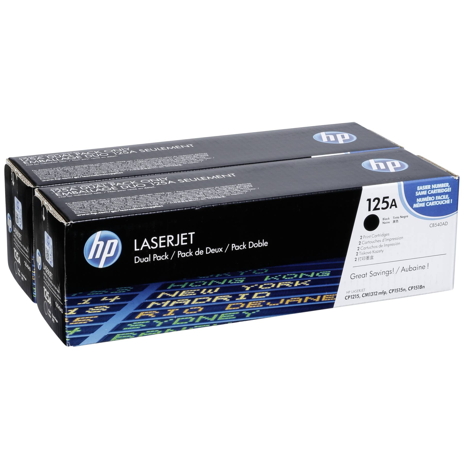 HP Toner 125A schwarz 2er-Pack Original 