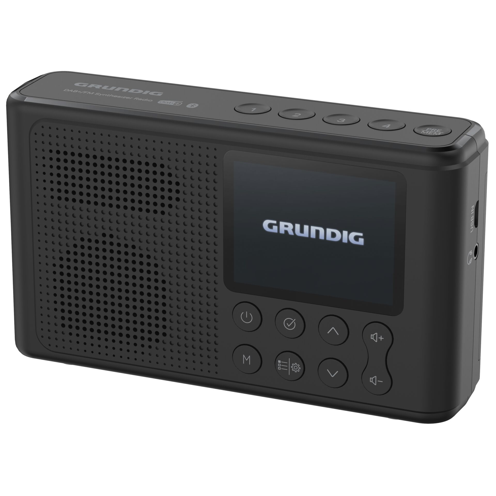 Grundig Music 6500 Tragbar Analog & Digital Schwarz