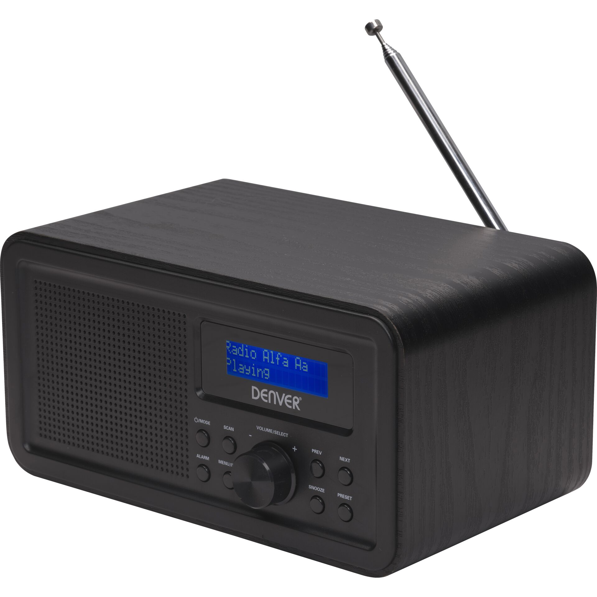 Denver DAB-30BLACK Radio Persönlich Digital Schwarz