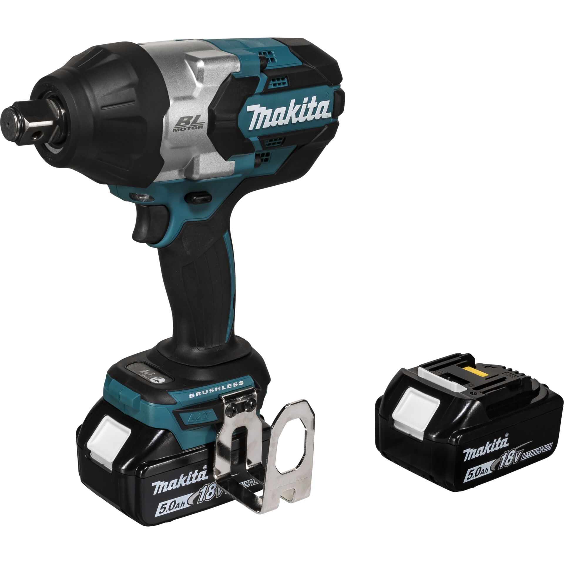 Makita DTW1001RTJ Schraubendreher 2200 RPM 1050 Nm Schwarz, Blau 18 V