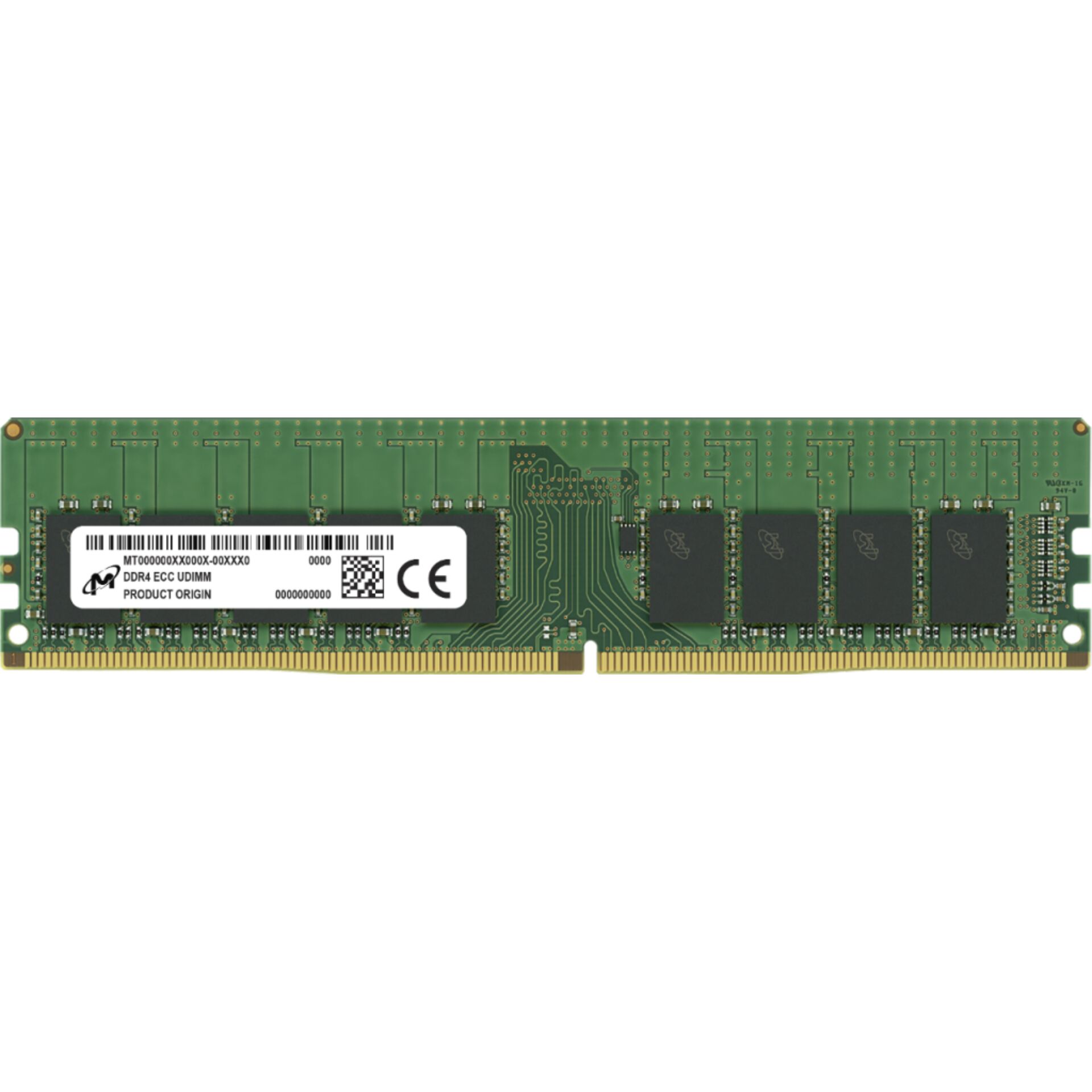 DDR4RAM 16GB DDR4-3200 Micron DIMM ECC, CL22-22-22 