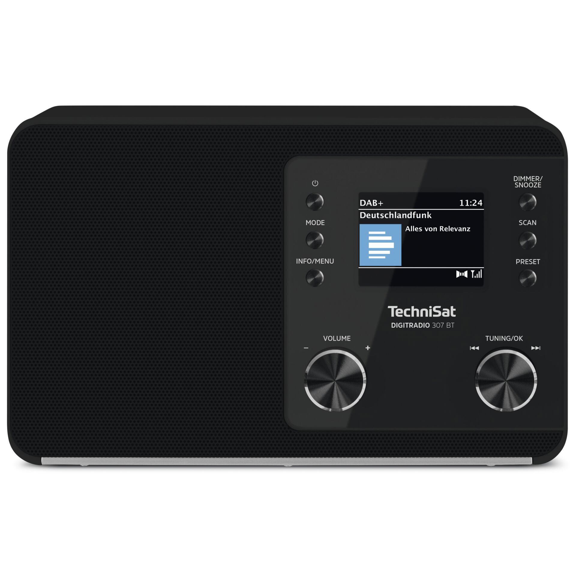 TechniSat Digitradio 307 BT Persönlich Analog & Digital Schwarz