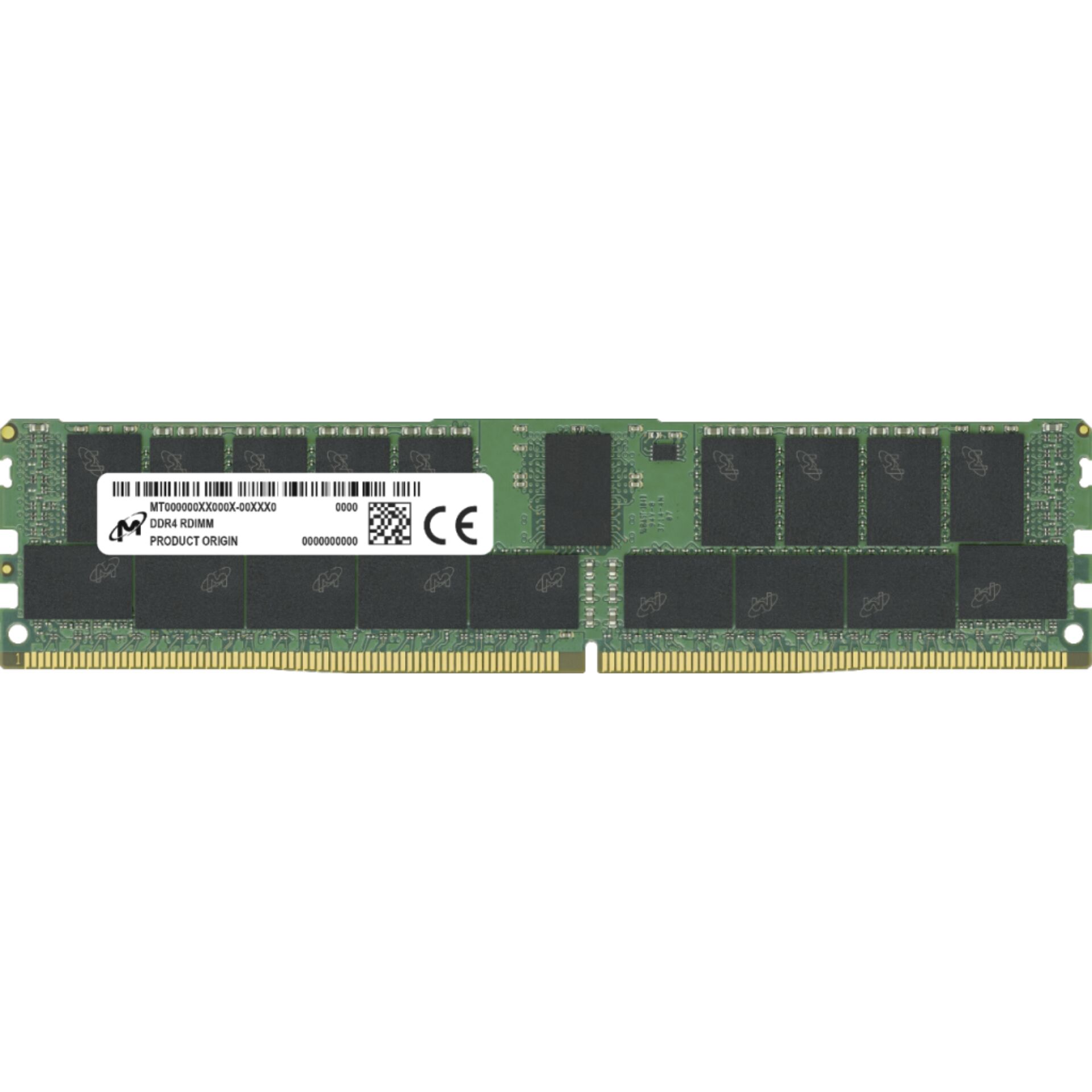 DDR4RAM 64GB DDR4-3200 Micron RDIMM reg ECC, CL22-22-22 