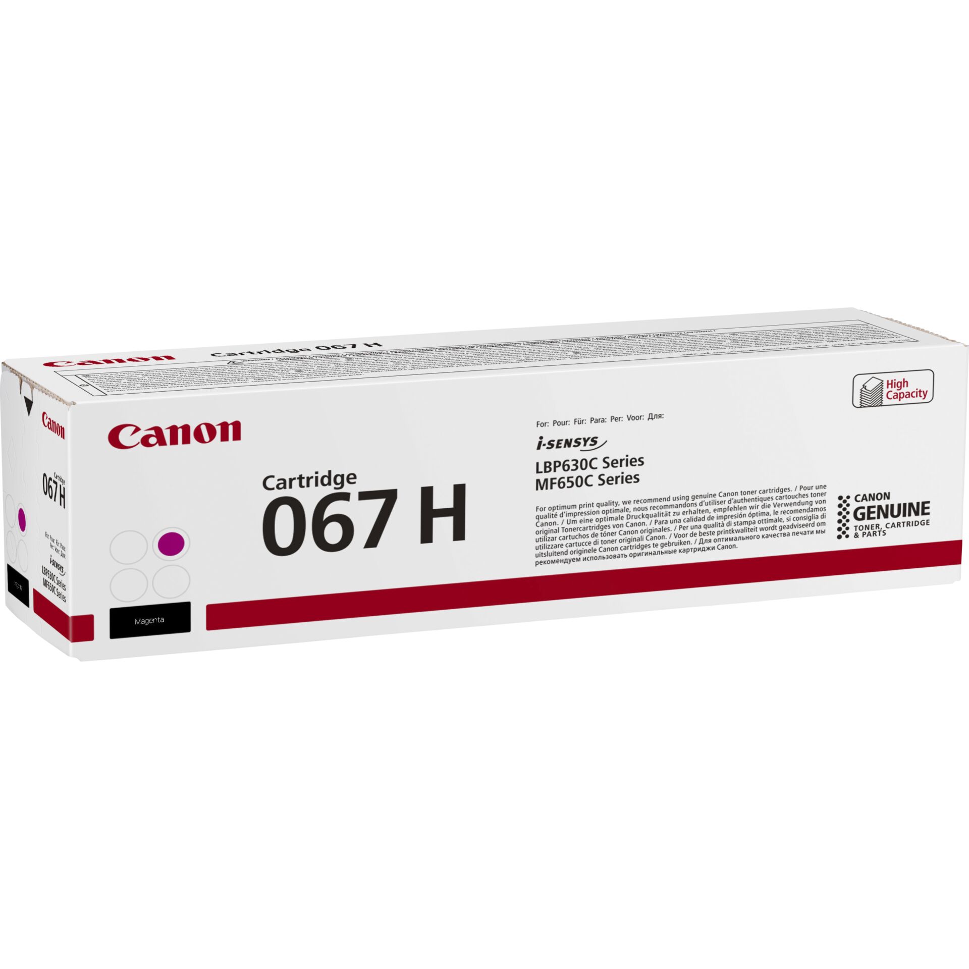 Canon Toner 067H magenta, Original 2350 Seiten