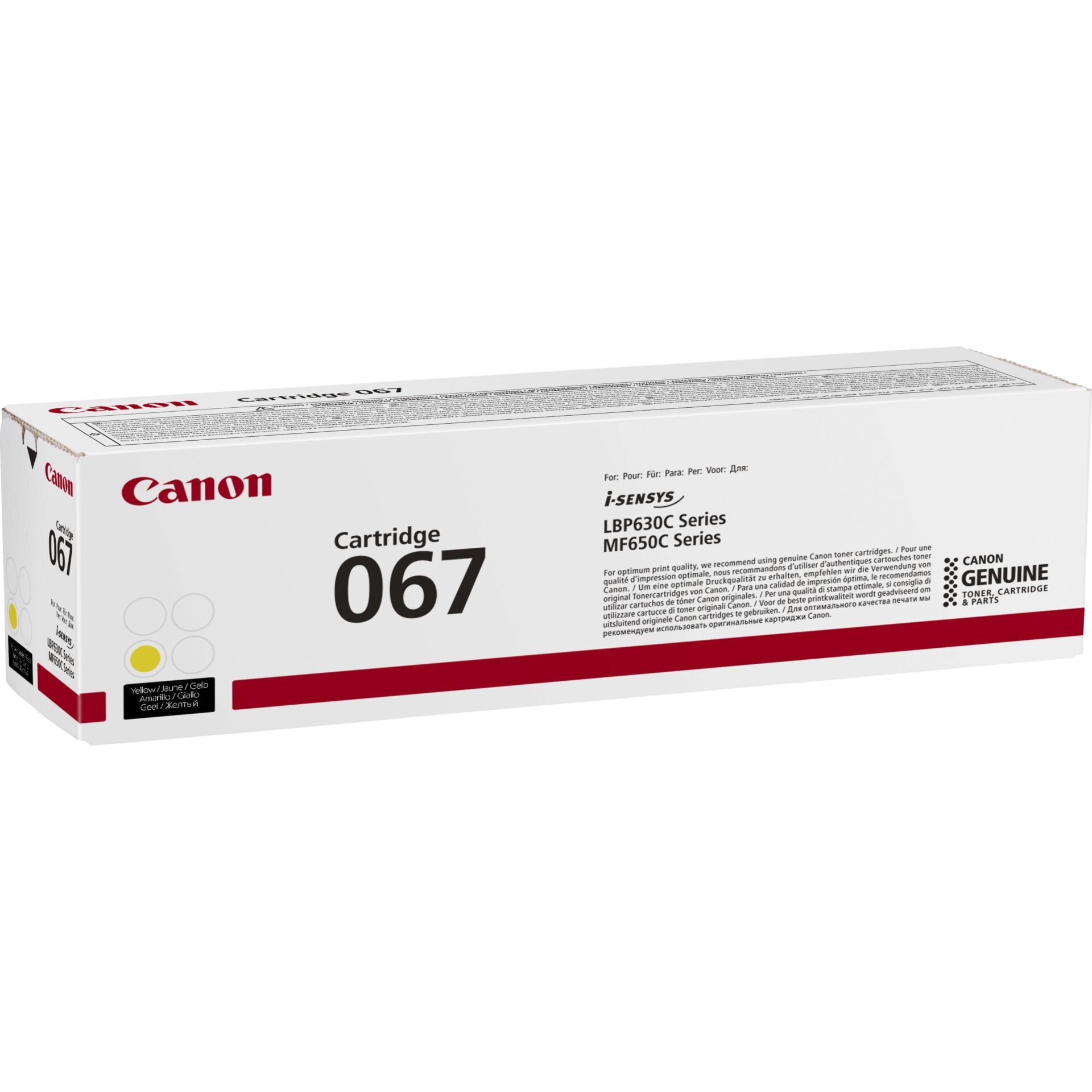 Canon Toner 067 gelb 