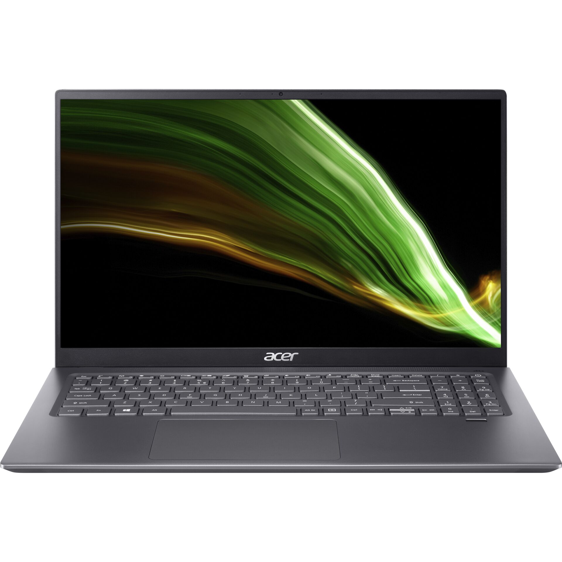 Acer Swift 3 SF316-51-70AF Steel Gray Notebook, 16.1 Zoll, i7-11370H, 4C/8T, 16GB RAM, 512GB SSD, Win 11 Home