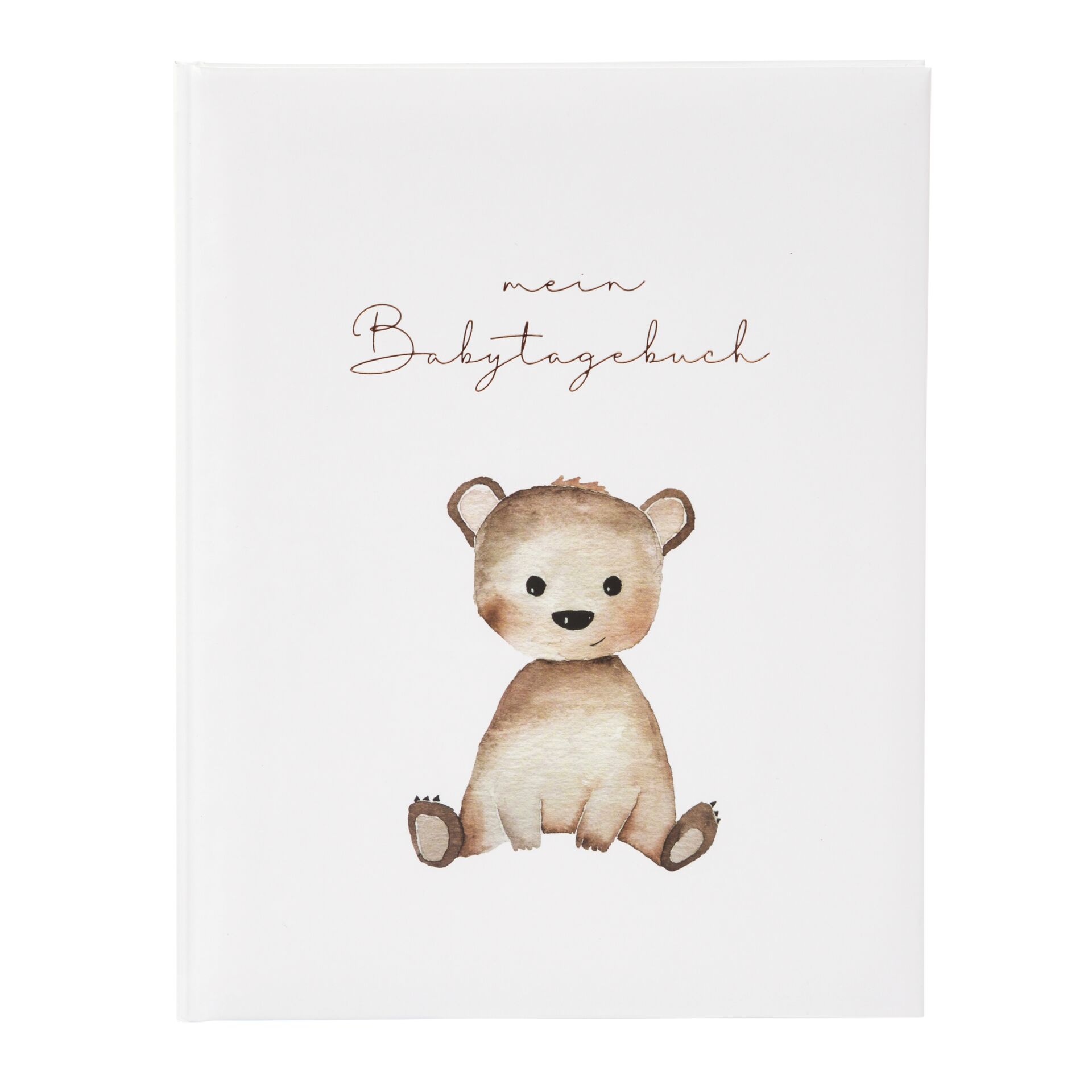 Goldbuch Teddybär          21x28 44 weiße S. Babytagebuch   11458