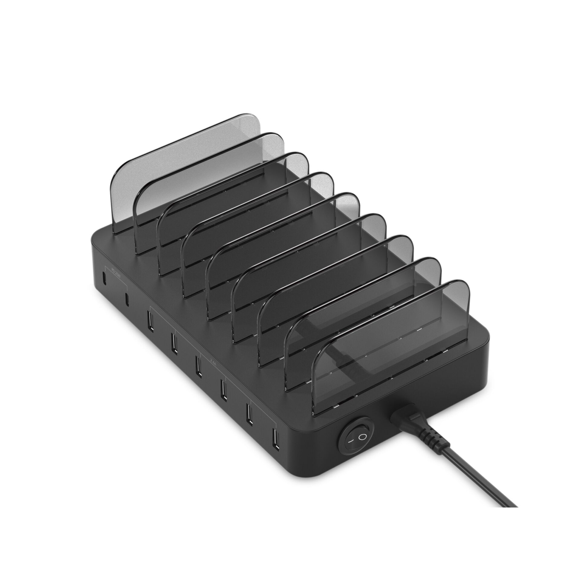 Conceptronic OZUL02B 8-Port Ladestation