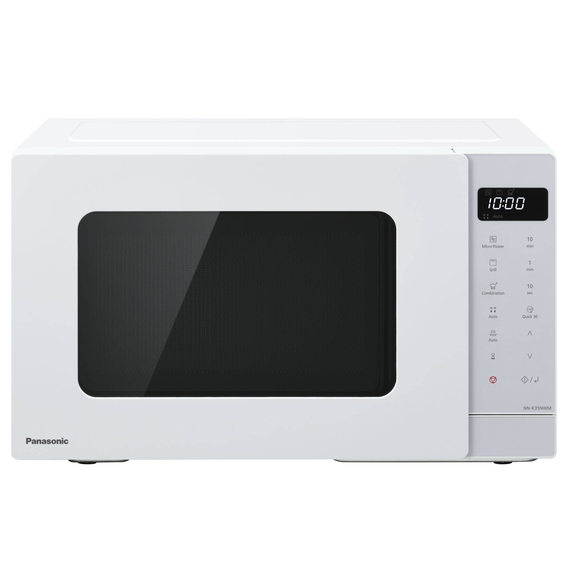 Panasonic PAN NN-K35NW MEPG Mikrowelle Arbeitsplatte Solo-Mikrowelle 24 l 900 W Weiß