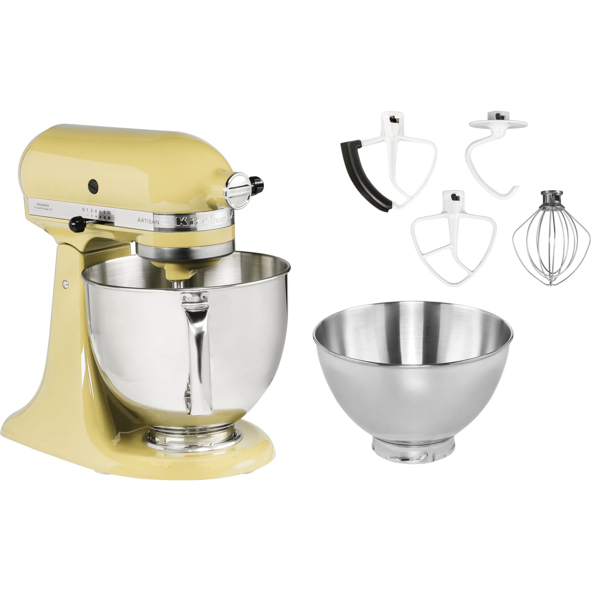 KitchenAid 5KSM175PSEMY Artisan Pastell Gelb