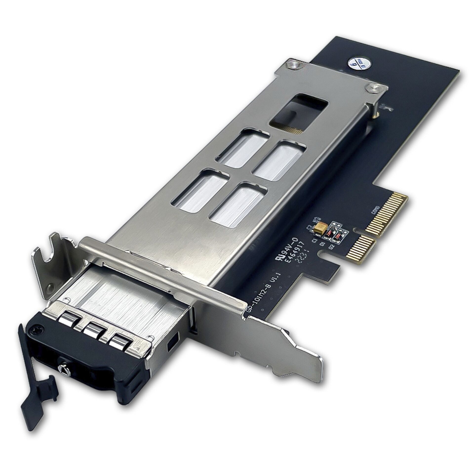 FANTEC NVMe PCIe-WL-TR-1 M.2 NVMe PCIe Adapter Karte