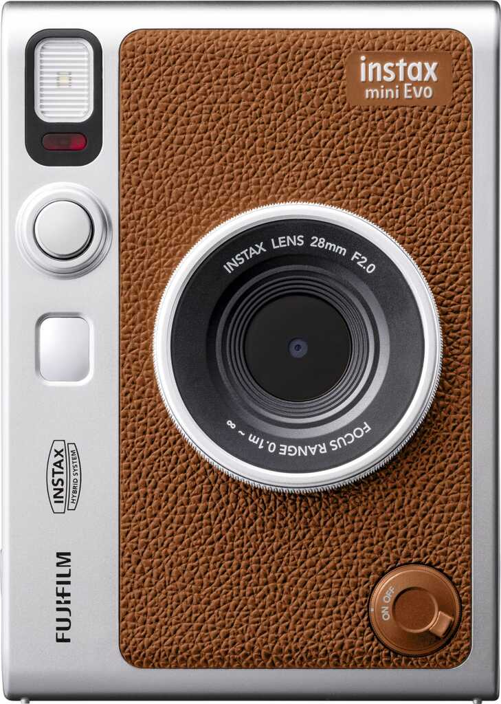 Fujifilm instax mini evo Typ C braun