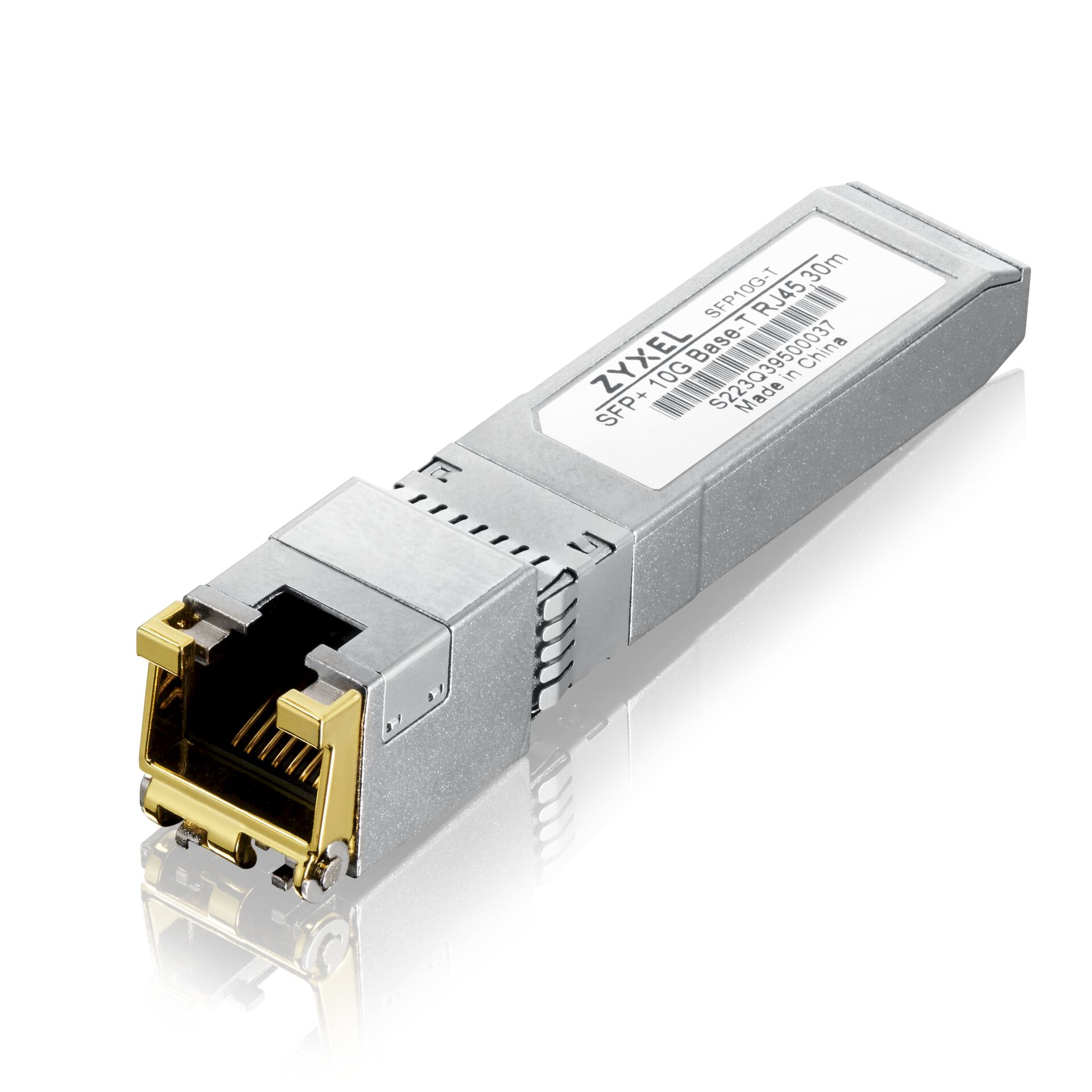 Zyxel SFP10G-T, SFP+ 10G zu RJ45 Modul 10GbE, 10GBase-T, RJ-45, bis zu 300 m